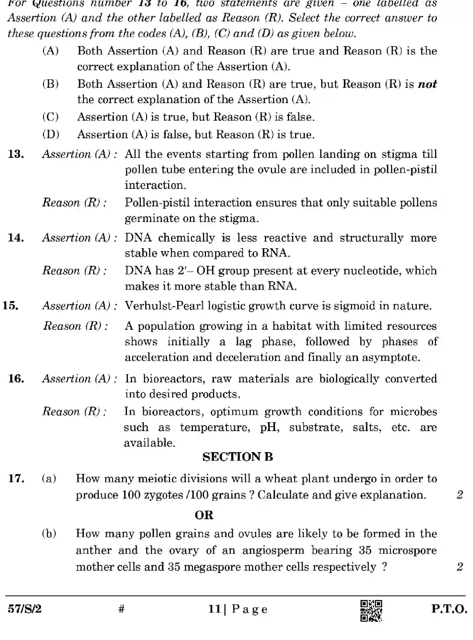 CBSE-Class-12-Previous-Year-Question-Papers-BIOLOGY-WXYZ-S-SET-2-Page-11 Image