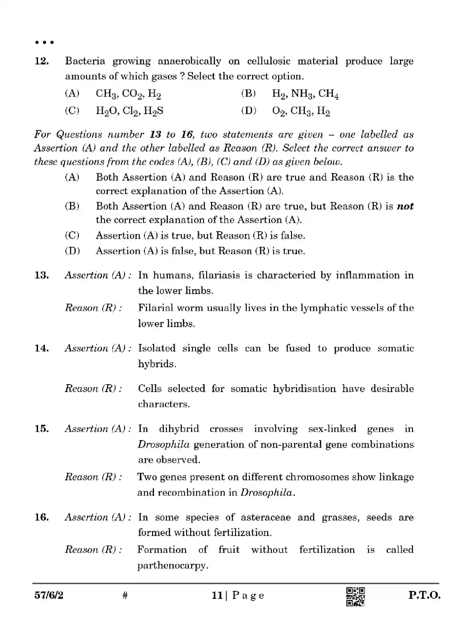 CBSE-Class-12-Previous-Year-Question-Papers-BIOLOGY-YWX6Z-SET-2-Page-11 Image