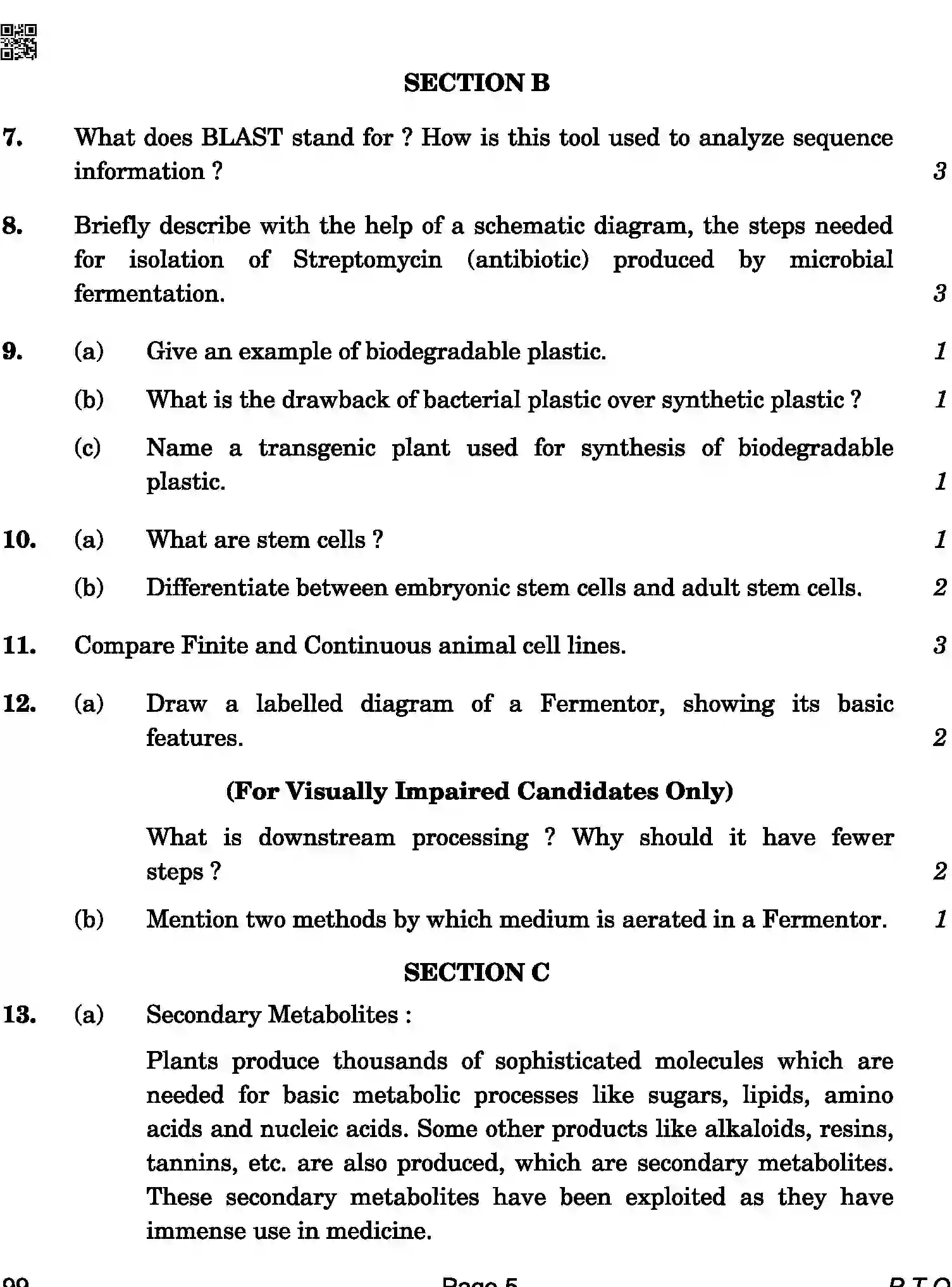 CBSE-Class-12-Previous-Year-Question-Papers-BIOTECHNOLOGY-BAB-C-SET-4-COMP-Page-5 Image