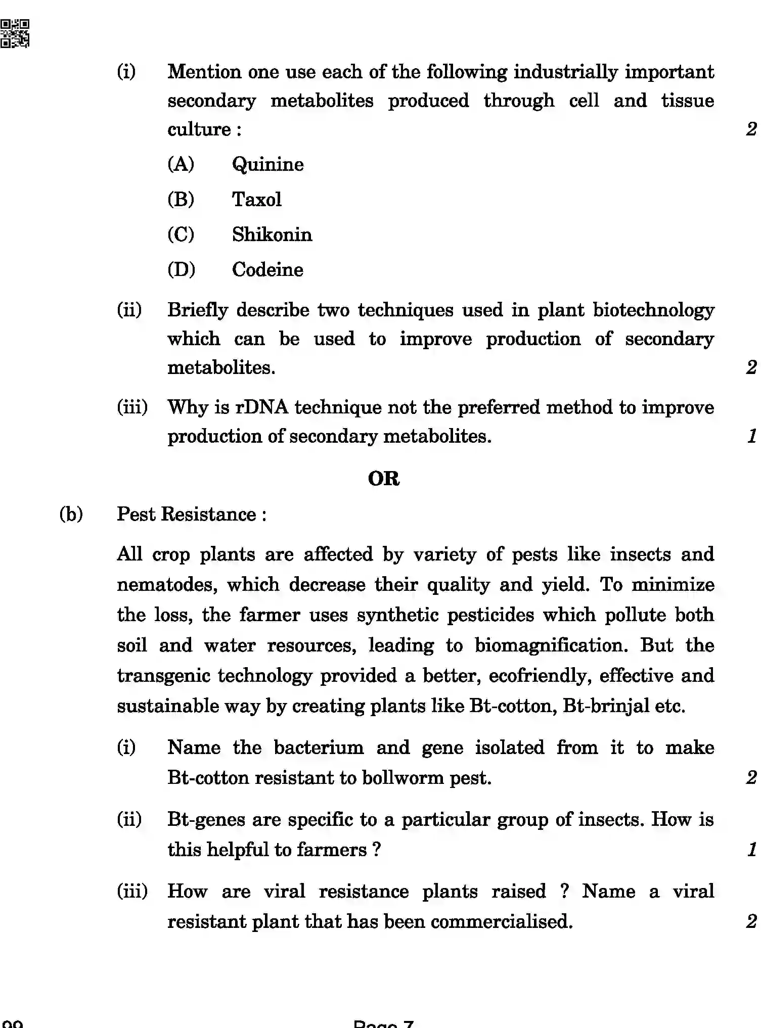 CBSE-Class-12-Previous-Year-Question-Papers-BIOTECHNOLOGY-BAB-C-SET-4-COMP-Page-7 Image