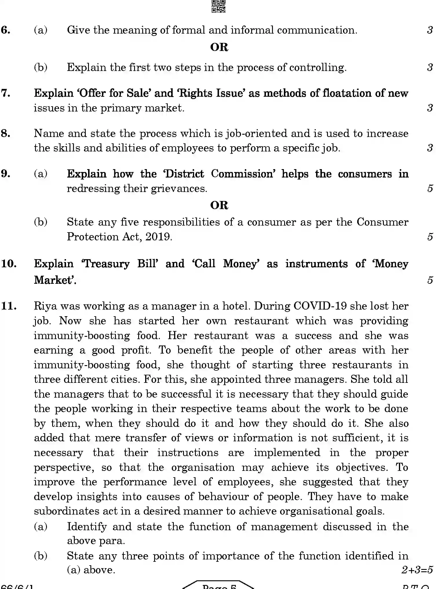 CBSE-Class-12-Previous-Year-Question-Papers-BUSINESS-STUDIES-A6BAB-C-SET-1-COMP-Page-5 Image