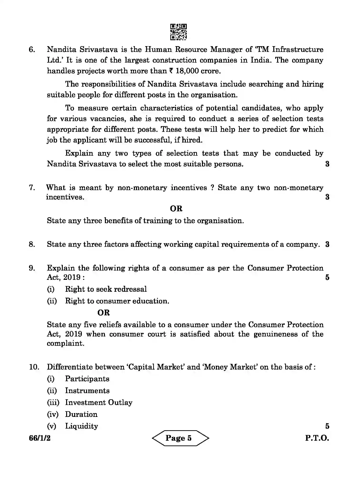 CBSE-Class-12-Previous-Year-Question-Papers-BUSINESS-STUDIES-AB3CD-1-SET-2-Page-5 Image