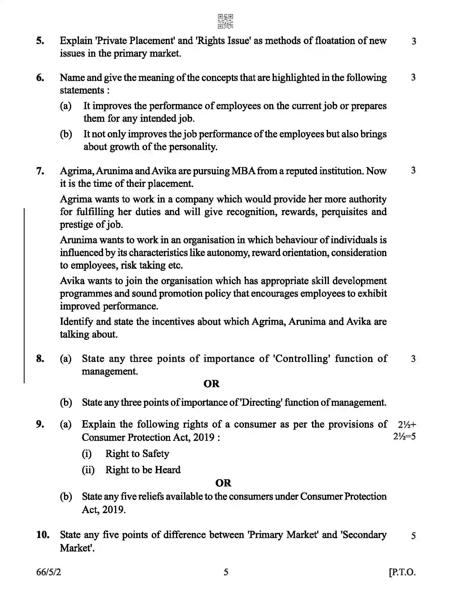 CBSE-Class-12-Previous-Year-Question-Papers-BUSINESS-STUDIES-AB5CD-5-SET-2-Page-5 Image