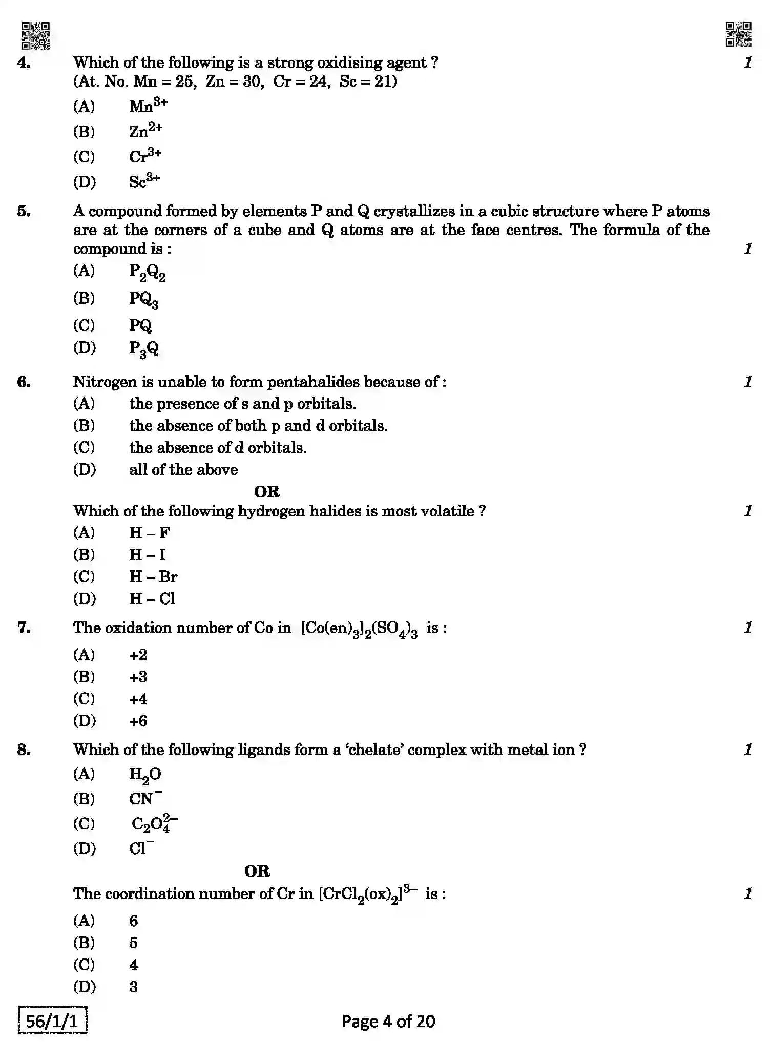 CBSE-Class-12-Previous-Year-Question-Papers-CHEMISTRY-1HKP6-C-SET-1-COMP-Page-4 Image