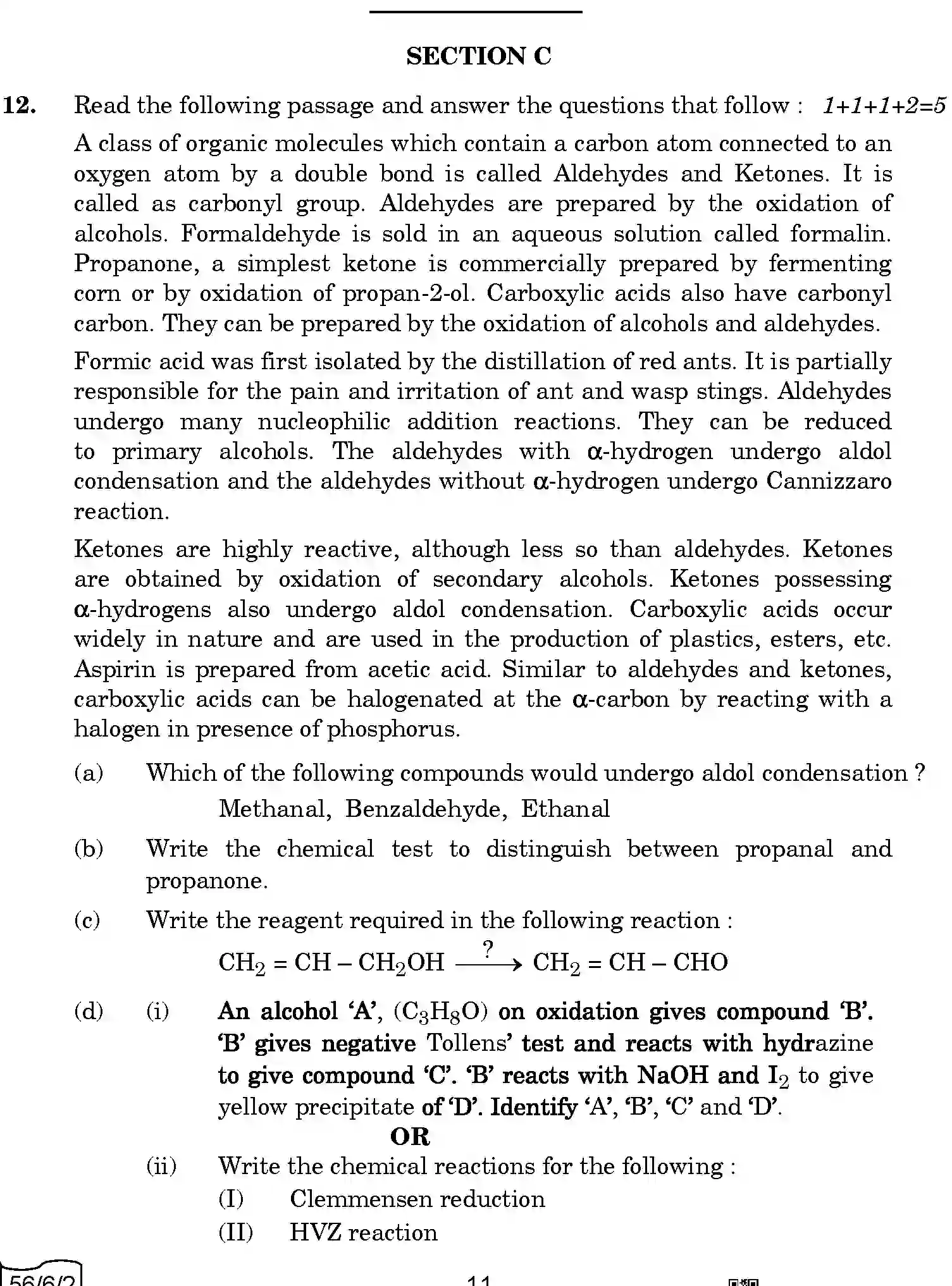CBSE-Class-12-Previous-Year-Question-Papers-CHEMISTRY-A6BAB-C-SET-2-COMP-Page-11 Image