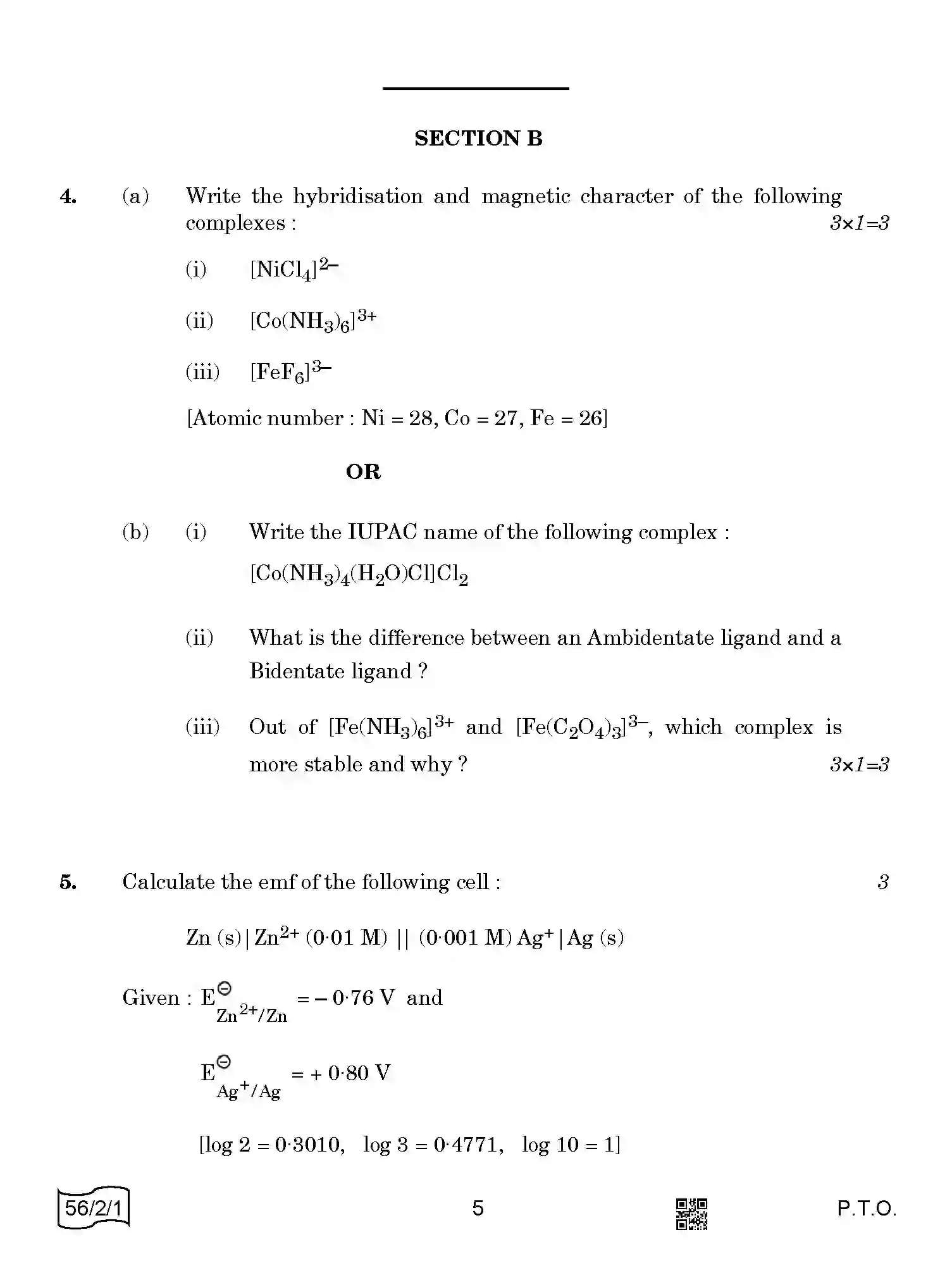 CBSE-Class-12-Previous-Year-Question-Papers-CHEMISTRY-AABB1-2-SET-1-Page-5 Image