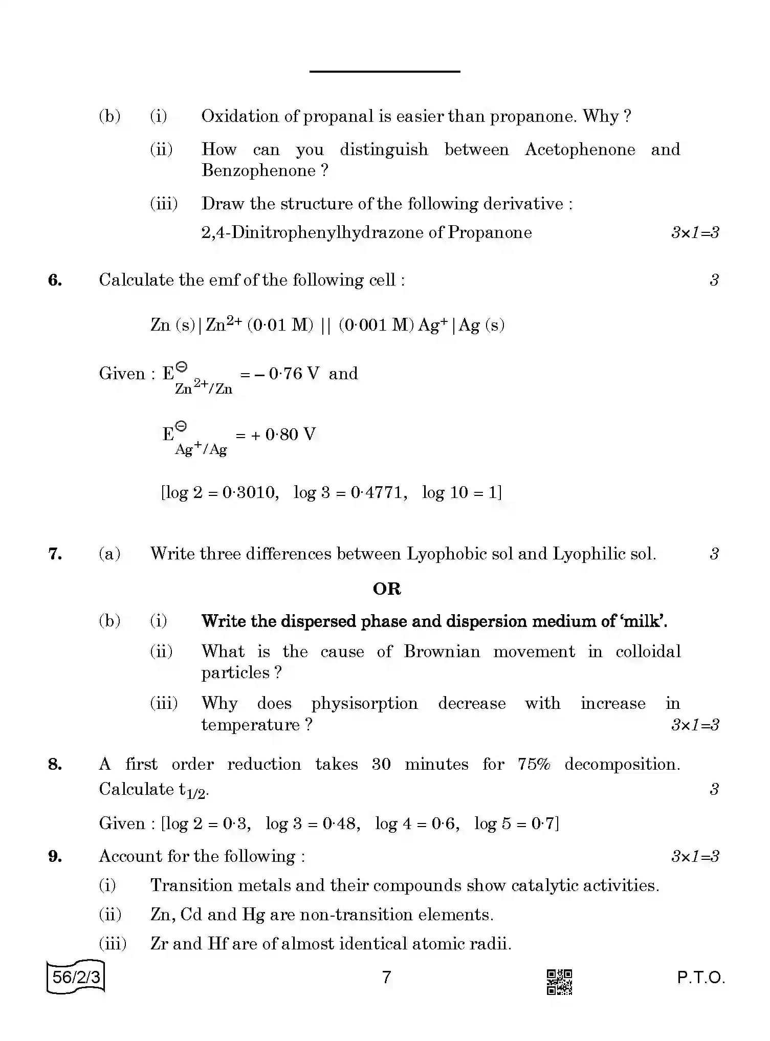 CBSE-Class-12-Previous-Year-Question-Papers-CHEMISTRY-AABB1-2-SET-3-Page-7 Image