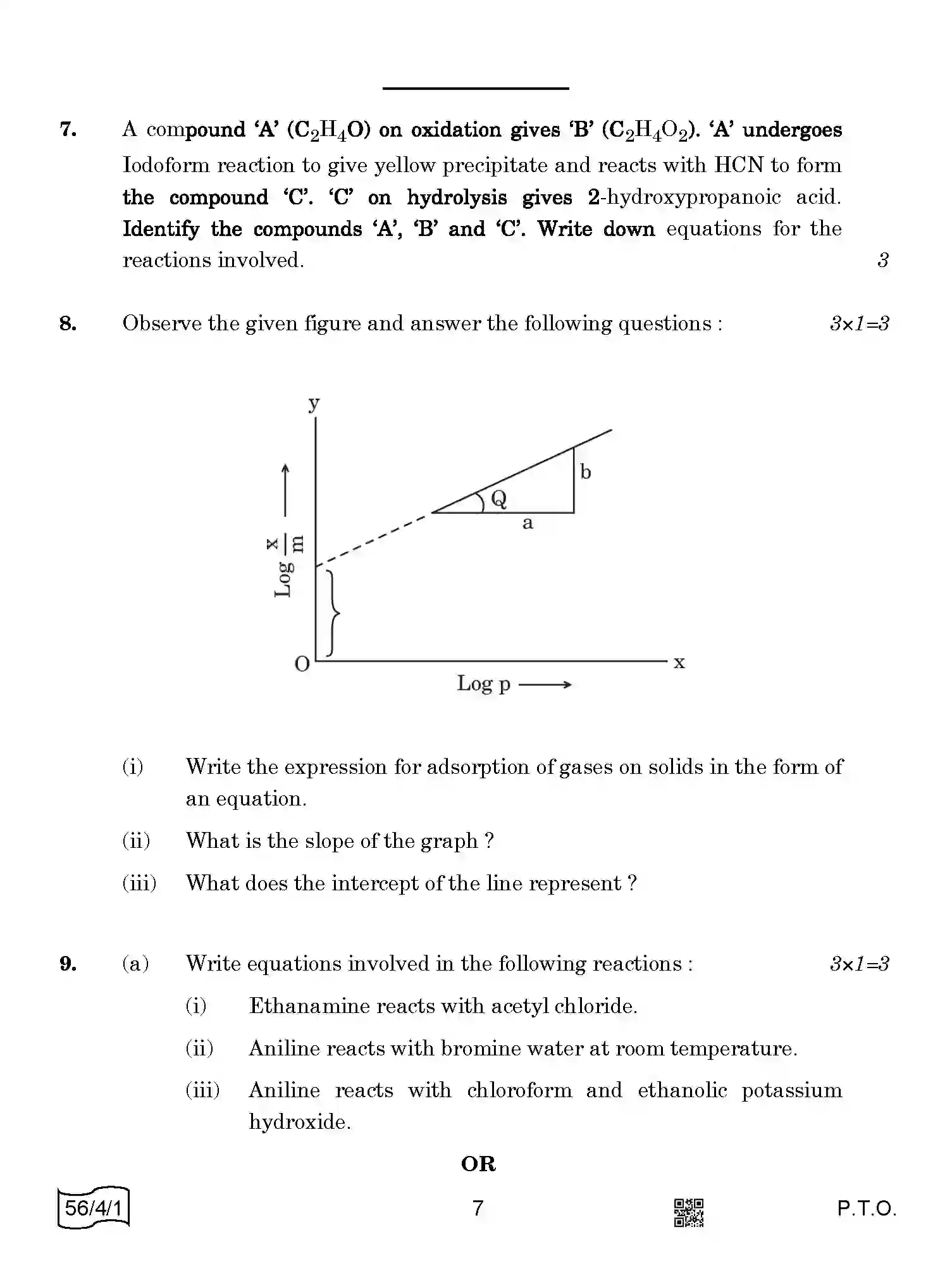CBSE-Class-12-Previous-Year-Question-Papers-CHEMISTRY-AABB2-4-SET-1-Page-7 Image