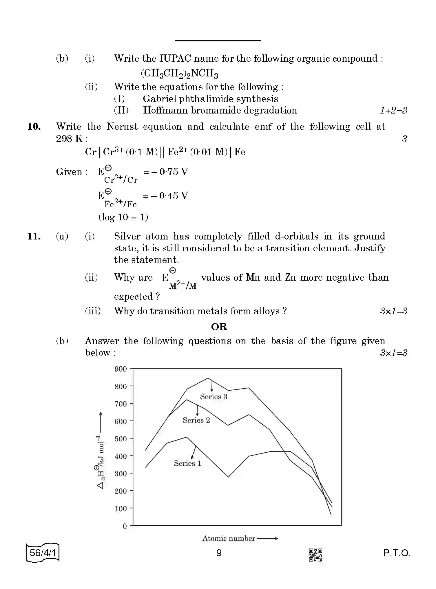 CBSE-Class-12-Previous-Year-Question-Papers-CHEMISTRY-AABB2-4-SET-1-Page-9 Image