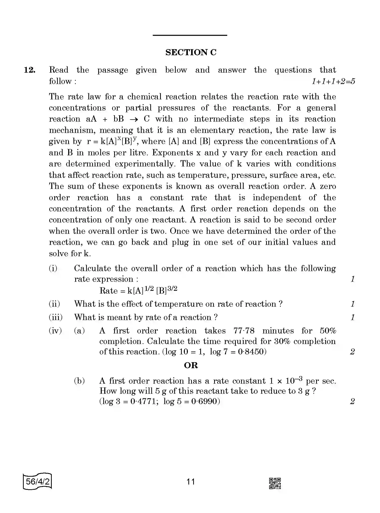 CBSE-Class-12-Previous-Year-Question-Papers-CHEMISTRY-AABB2-4-SET-2-Page-11 Image