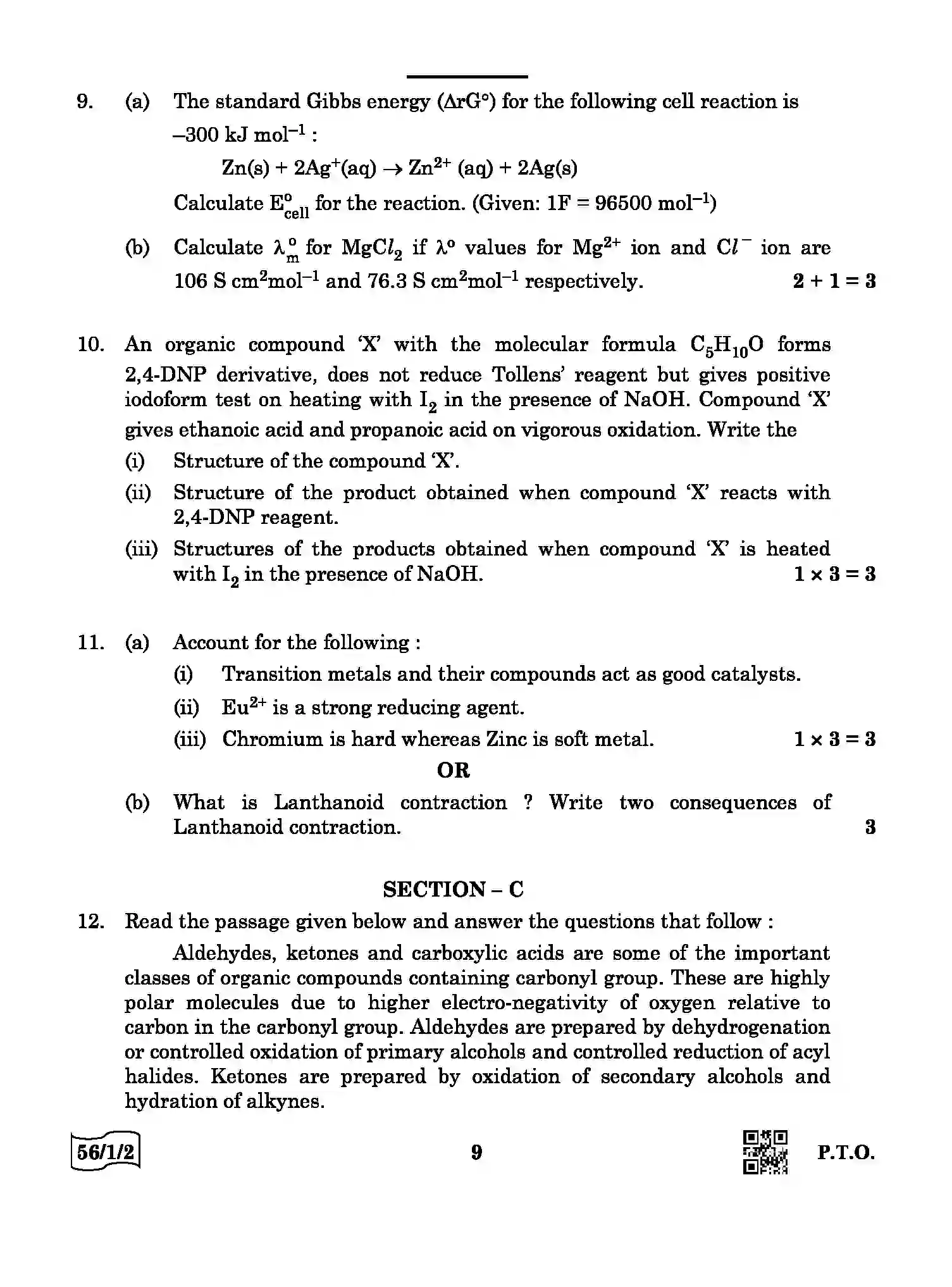 CBSE-Class-12-Previous-Year-Question-Papers-CHEMISTRY-AABB3-1-SET-2-Page-9 Image