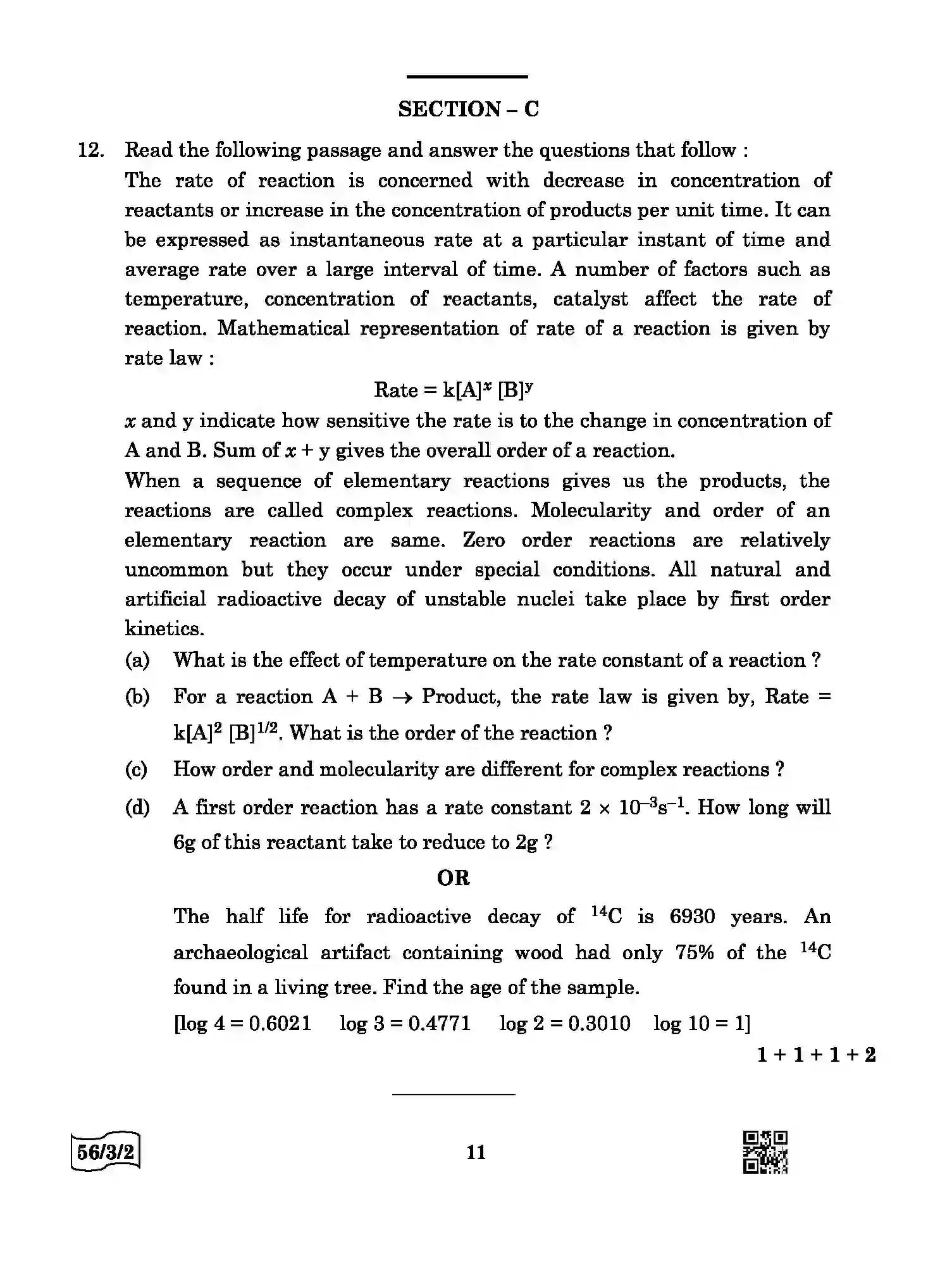 CBSE-Class-12-Previous-Year-Question-Papers-CHEMISTRY-AABB4-3-SET-2-Page-11 Image