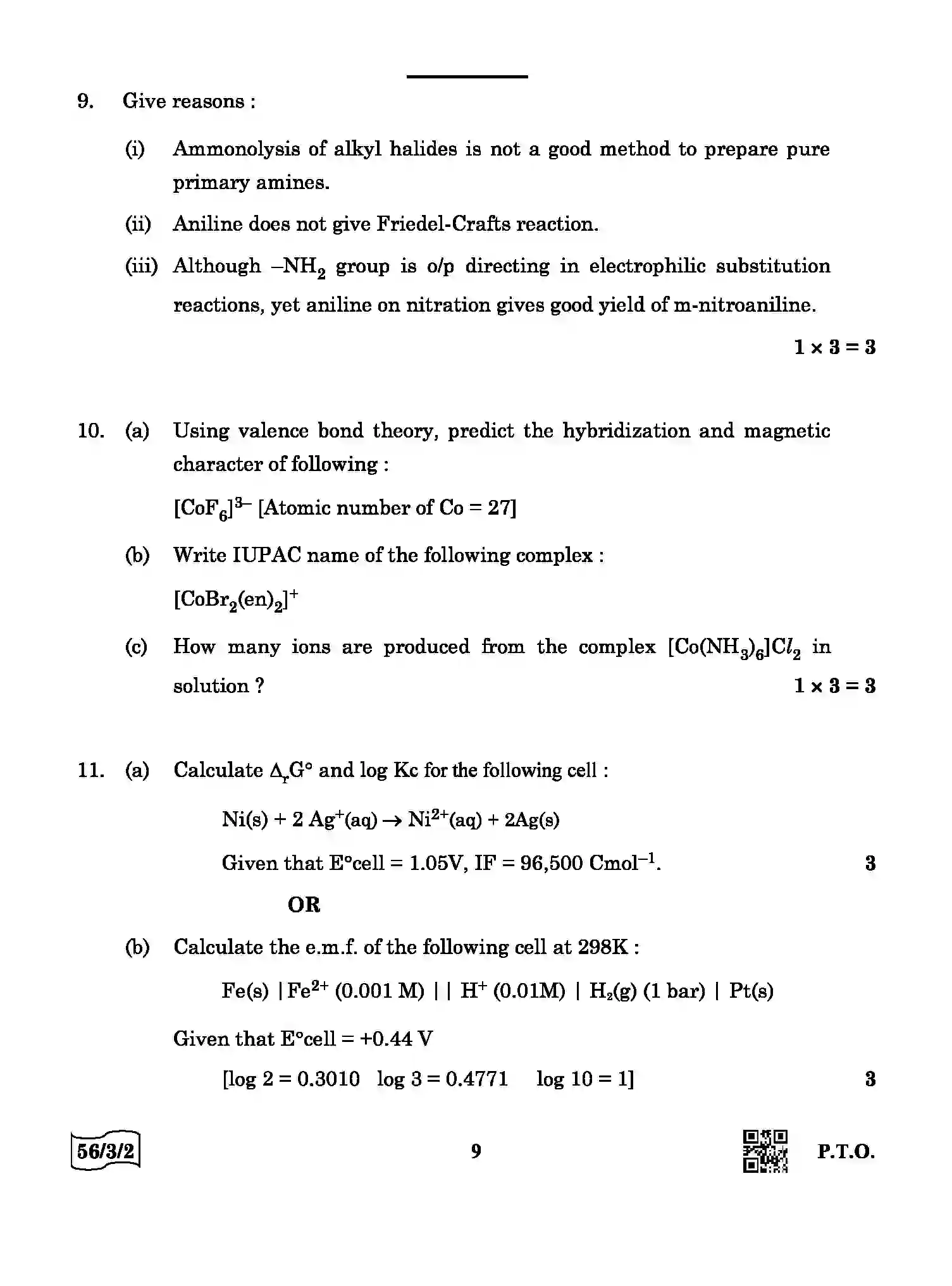CBSE-Class-12-Previous-Year-Question-Papers-CHEMISTRY-AABB4-3-SET-2-Page-9 Image