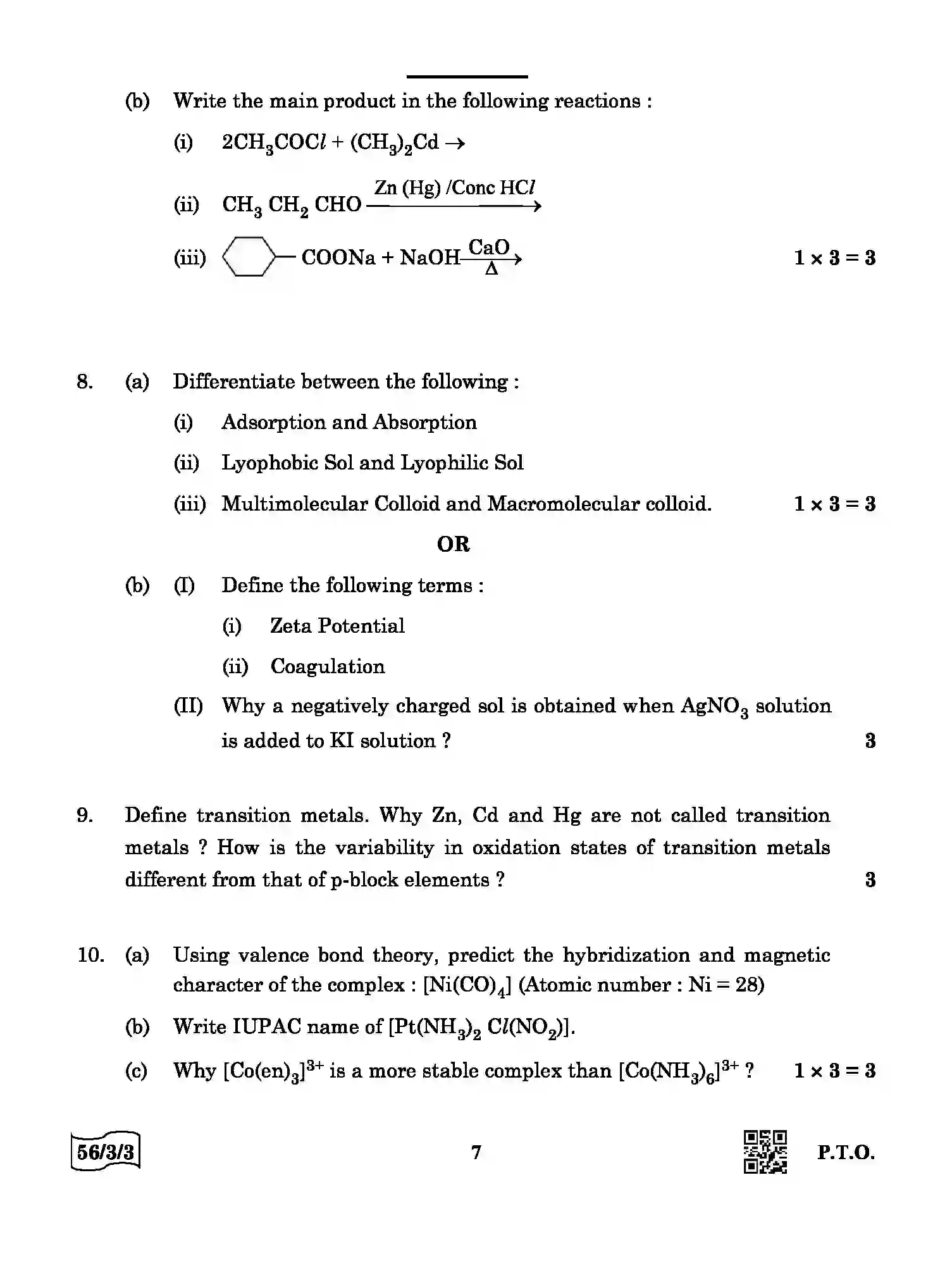 CBSE-Class-12-Previous-Year-Question-Papers-CHEMISTRY-AABB4-3-SET-3-Page-7 Image