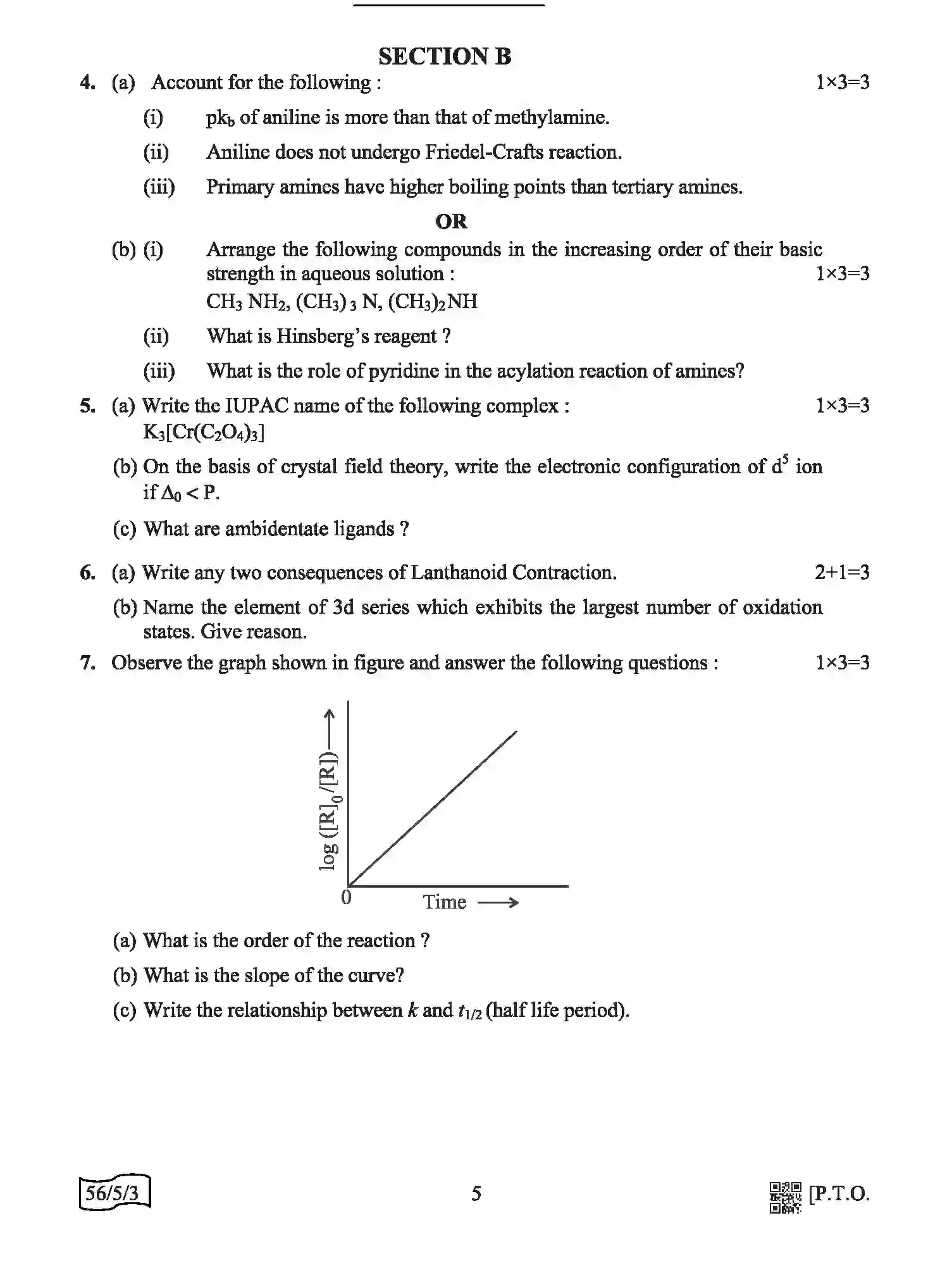CBSE-Class-12-Previous-Year-Question-Papers-CHEMISTRY-AABB5-5-SET-3-Page-5 Image