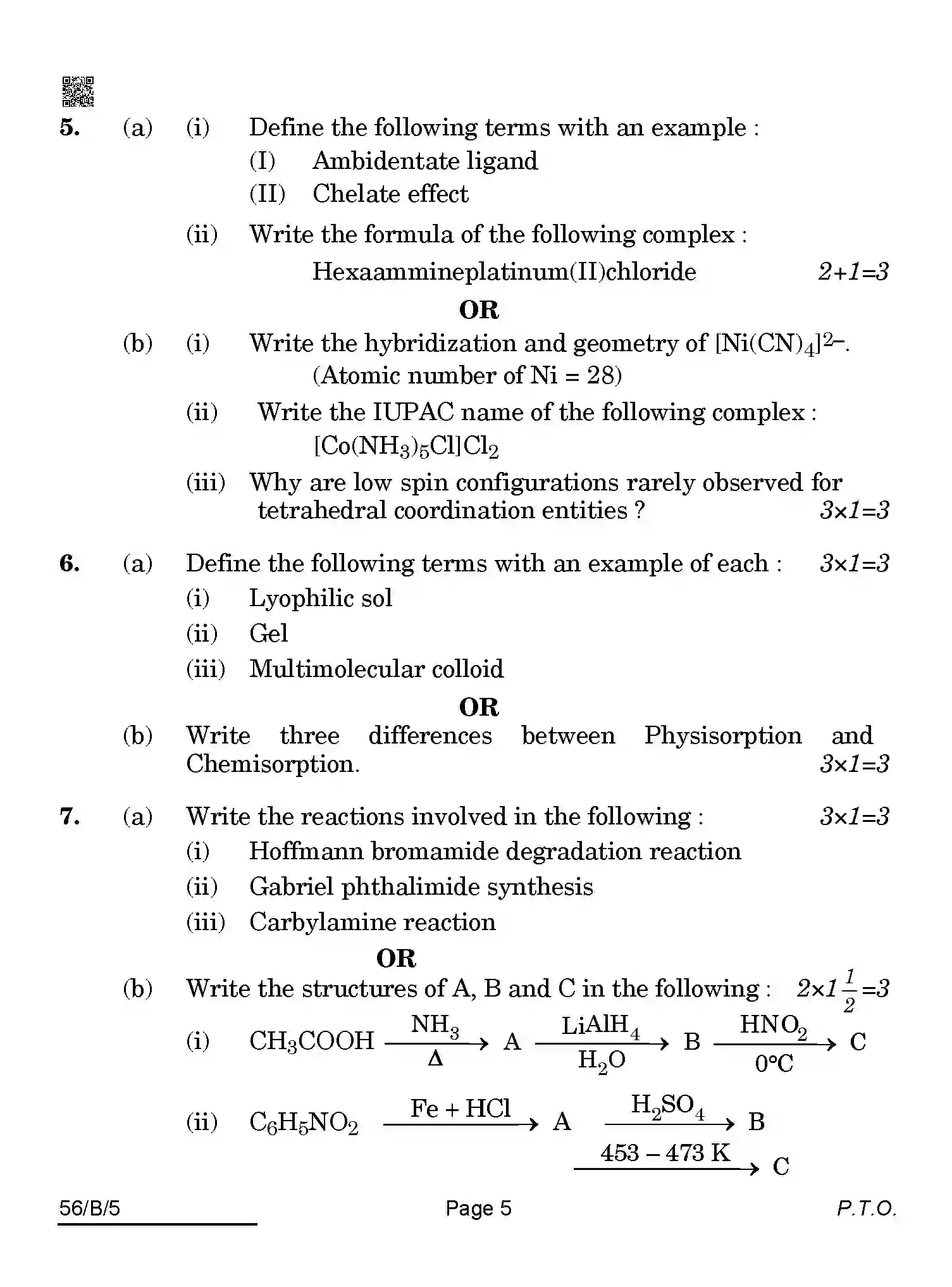 CBSE-Class-12-Previous-Year-Question-Papers-CHEMISTRY-BAB-SET-5-BLIND-Page-5 Image