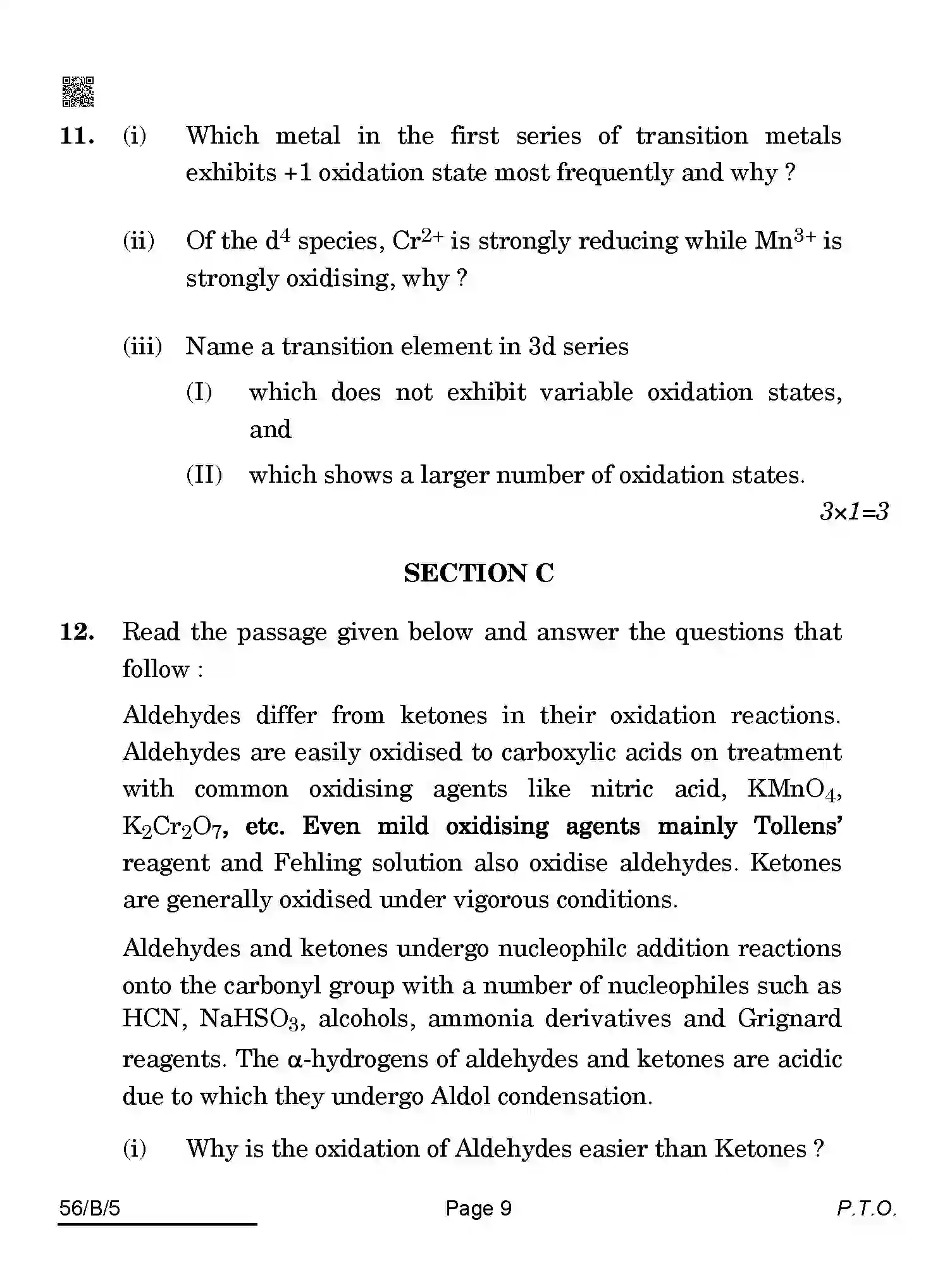 CBSE-Class-12-Previous-Year-Question-Papers-CHEMISTRY-BAB-SET-5-BLIND-Page-9 Image