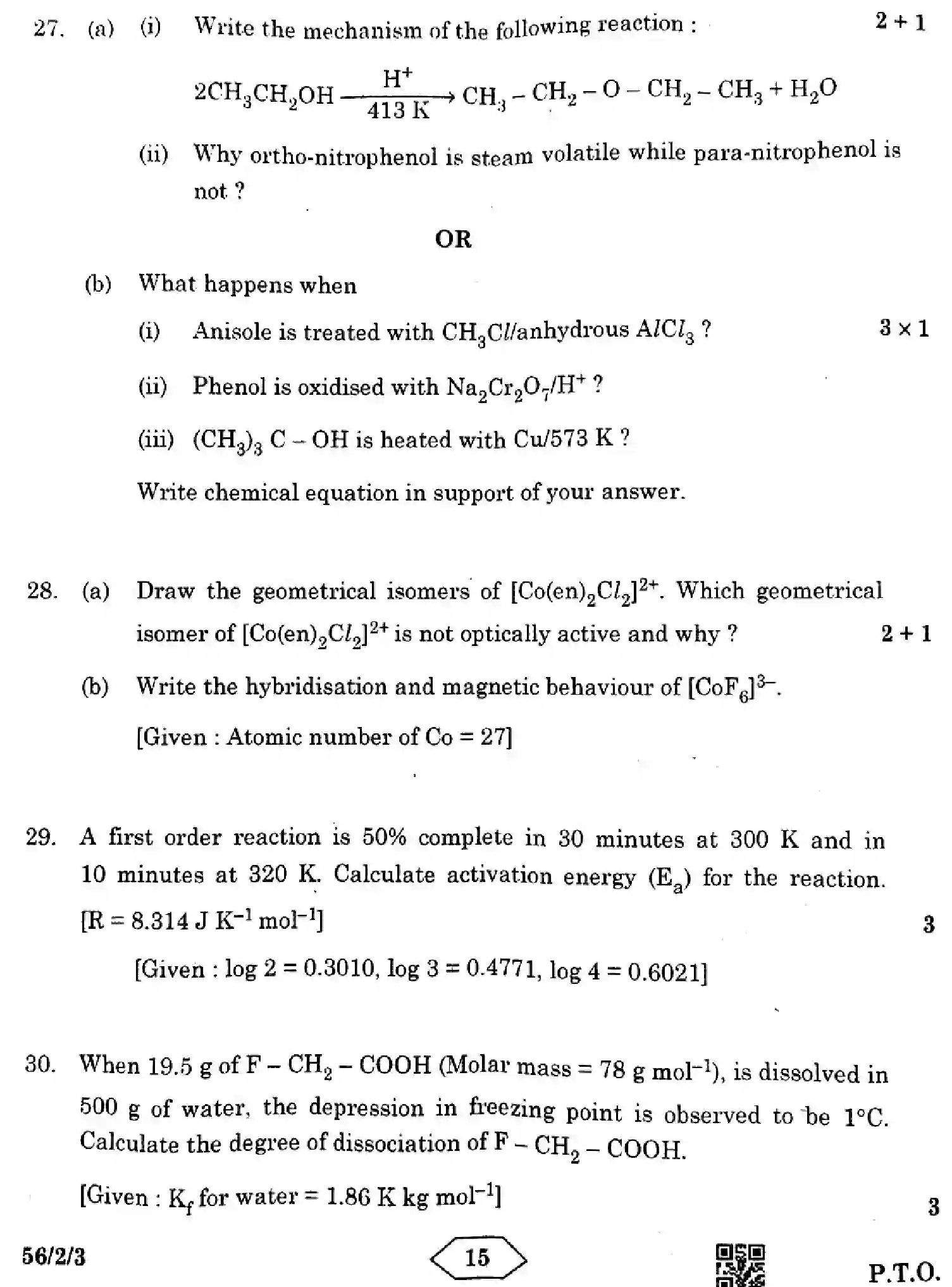 CBSE-Class-12-Previous-Year-Question-Papers-CHEMISTRY-HFG1E-2-SET-3-Page-15 Image