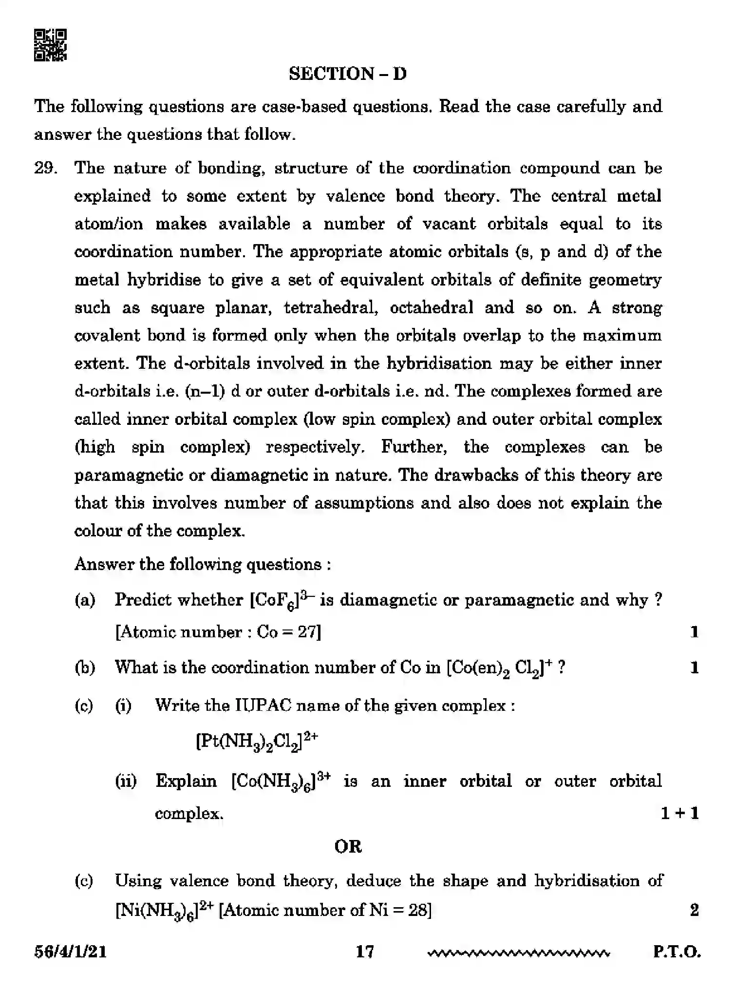 CBSE-Class-12-Previous-Year-Question-Papers-CHEMISTRY-PP4QQ-4-SET-1-Page-17 Image