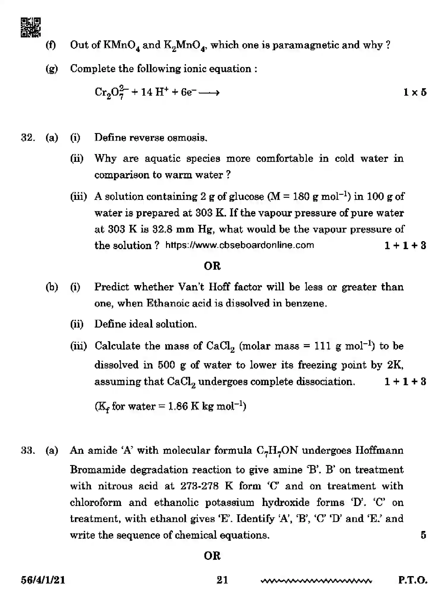 CBSE-Class-12-Previous-Year-Question-Papers-CHEMISTRY-PP4QQ-4-SET-1-Page-21 Image