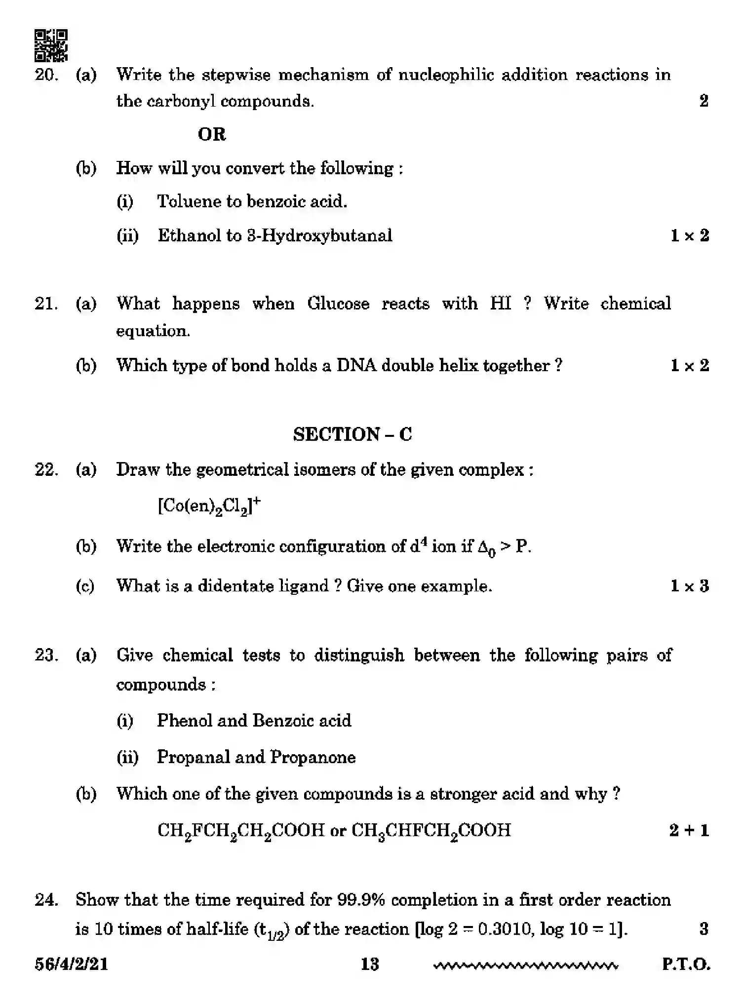 CBSE-Class-12-Previous-Year-Question-Papers-CHEMISTRY-PP4QQ-4-SET-2-Page-13 Image