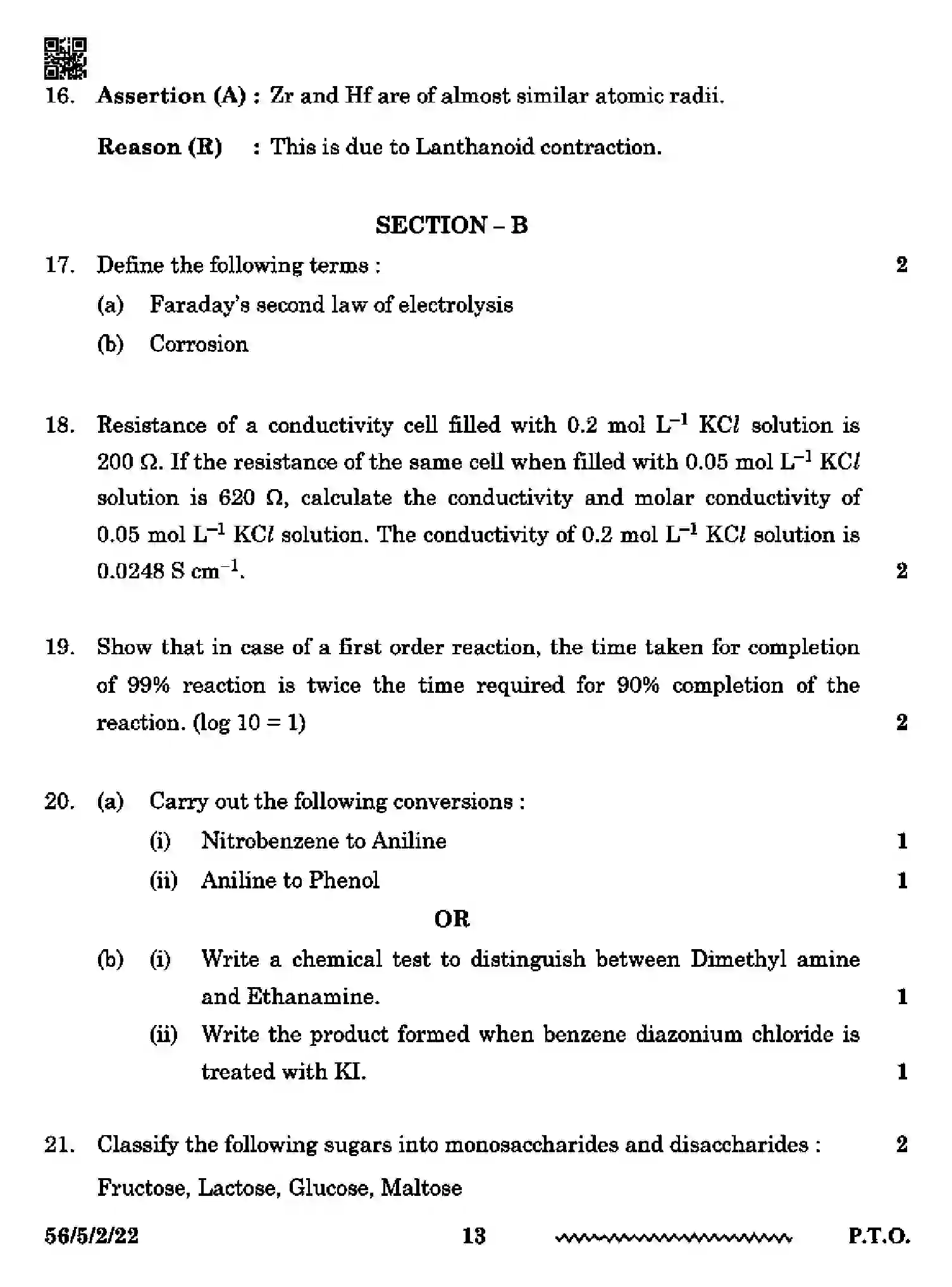 CBSE-Class-12-Previous-Year-Question-Papers-CHEMISTRY-RP5PS-5-SET-2-Page-13 Image