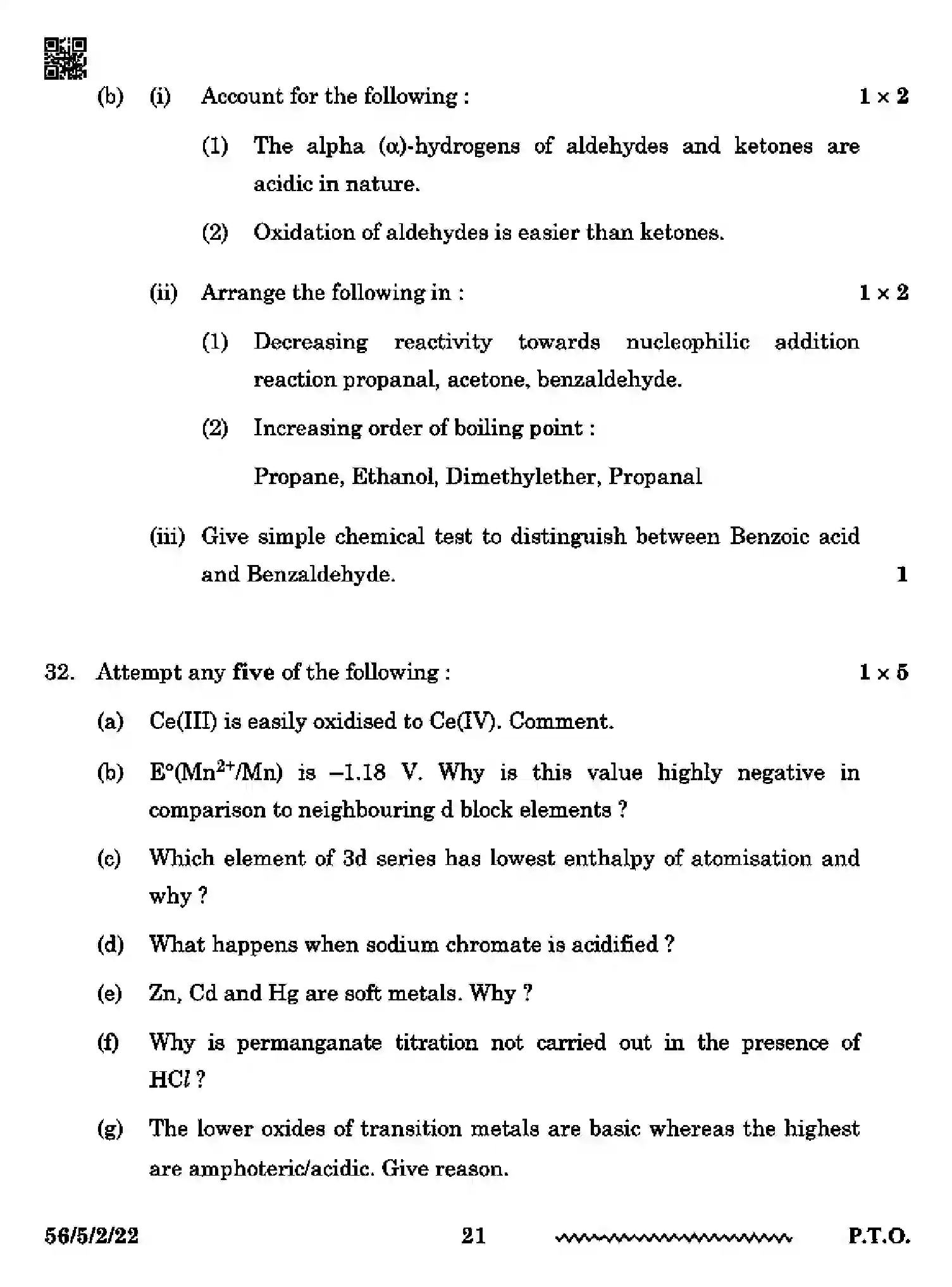 CBSE-Class-12-Previous-Year-Question-Papers-CHEMISTRY-RP5PS-5-SET-2-Page-21 Image