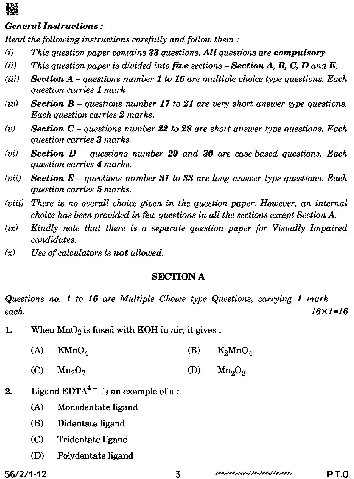 CBSE-Class-12-Previous-Year-Question-Papers-CHEMISTRY-RRSS2-2-SET-1-Page-3 Image