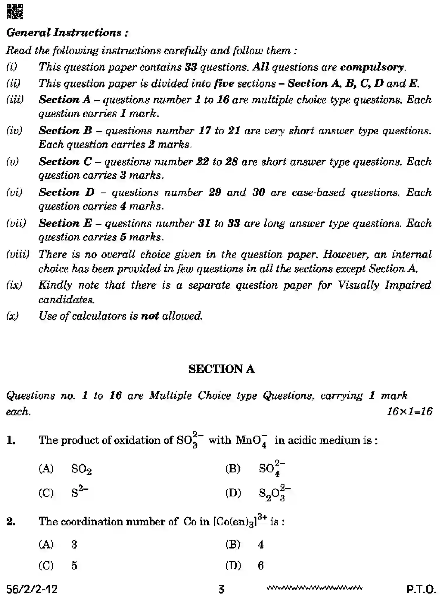 CBSE-Class-12-Previous-Year-Question-Papers-CHEMISTRY-RRSS2-2-SET-2-Page-3 Image