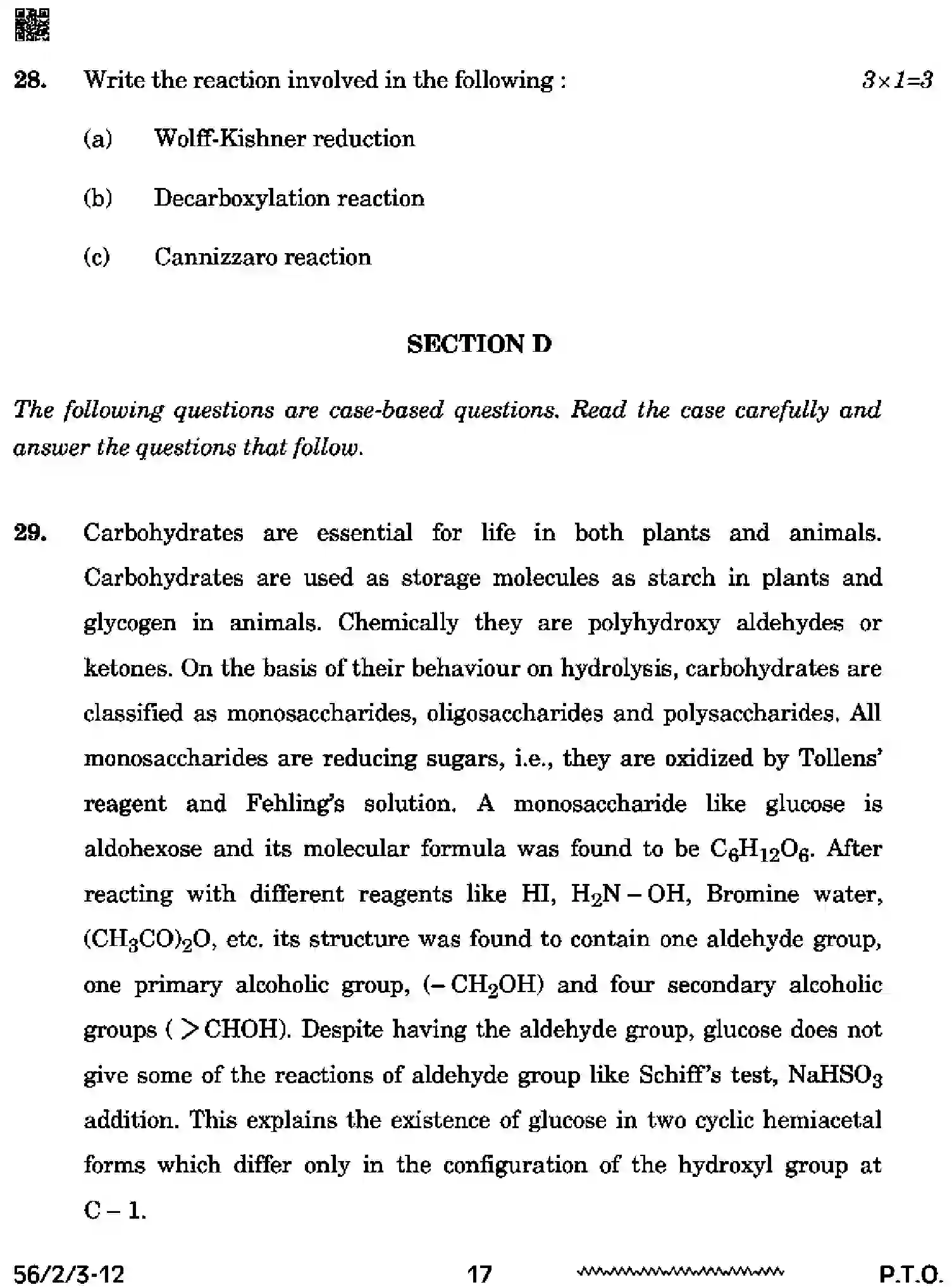 CBSE-Class-12-Previous-Year-Question-Papers-CHEMISTRY-RRSS2-2-SET-3-Page-17 Image