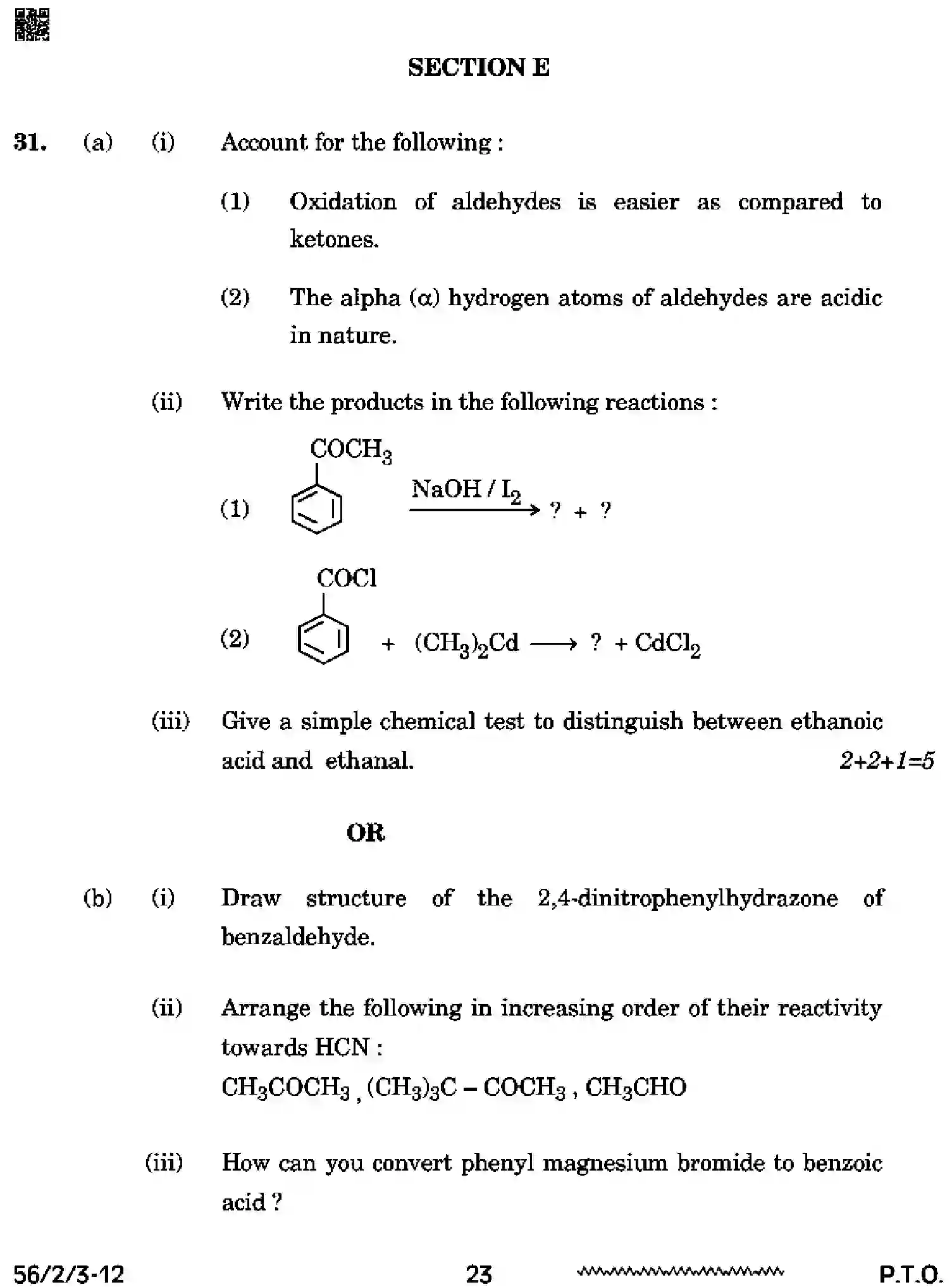 CBSE-Class-12-Previous-Year-Question-Papers-CHEMISTRY-RRSS2-2-SET-3-Page-23 Image
