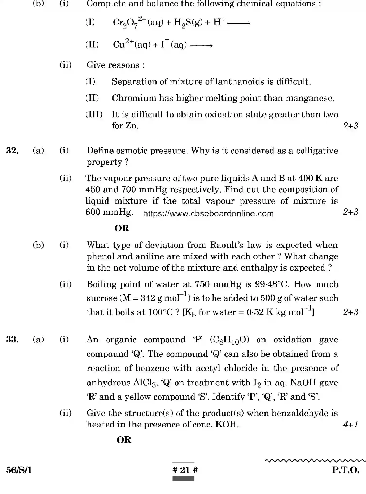 CBSE-Class-12-Previous-Year-Question-Papers-CHEMISTRY-WXYZ-S-SET-1-Page-21 Image