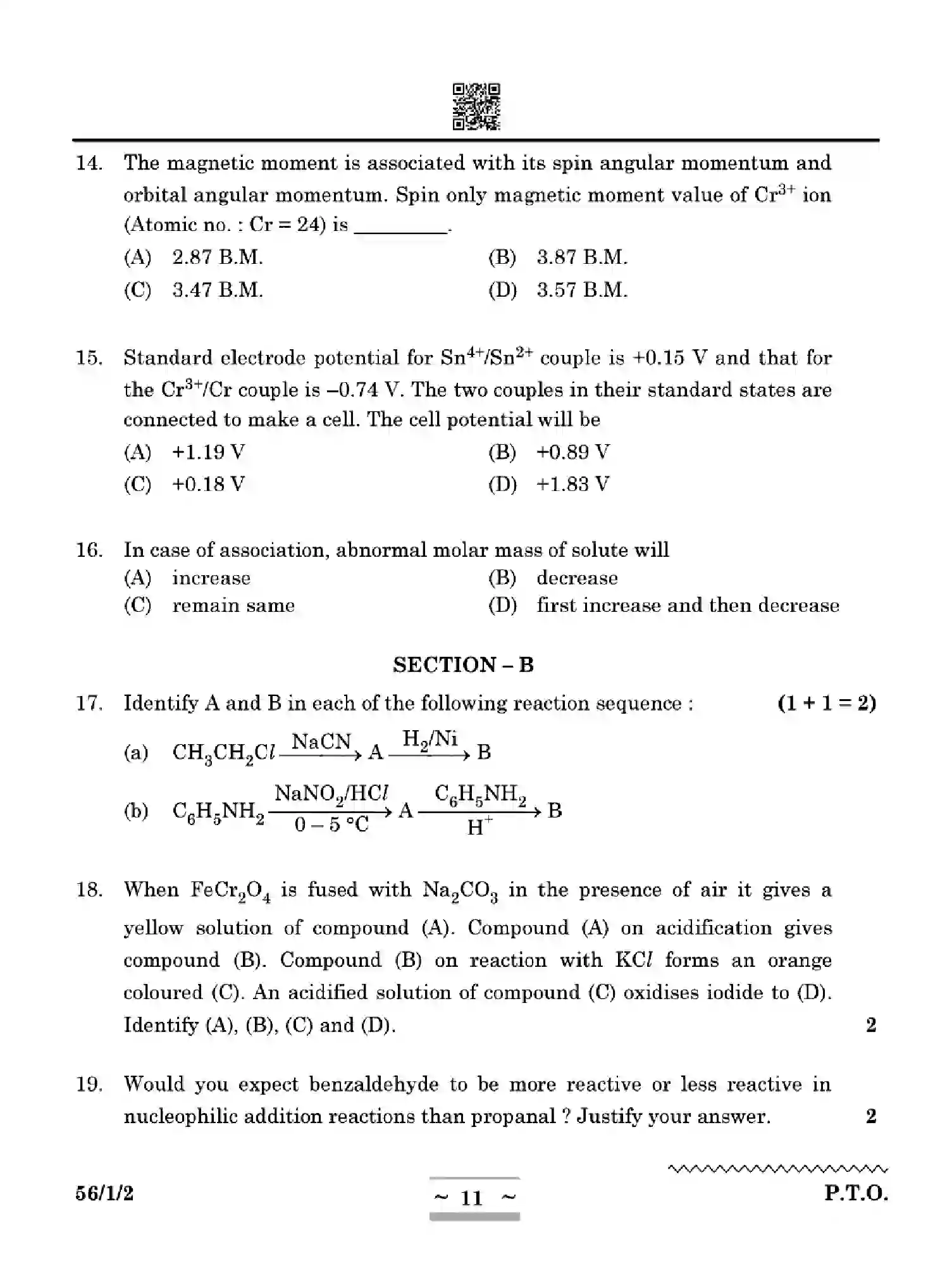 CBSE-Class-12-Previous-Year-Question-Papers-CHEMISTRY-ZYWX1-SET-2-Page-11 Image