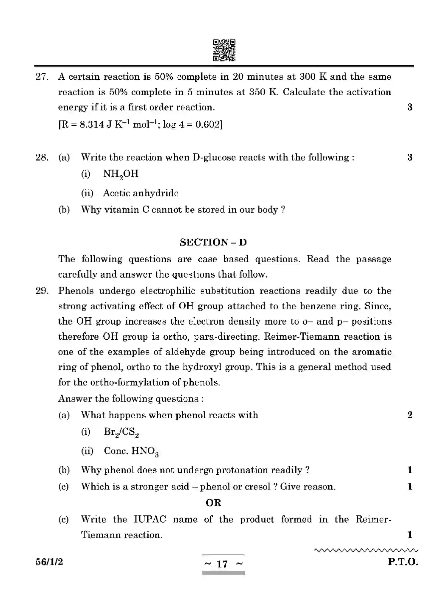 CBSE-Class-12-Previous-Year-Question-Papers-CHEMISTRY-ZYWX1-SET-2-Page-17 Image