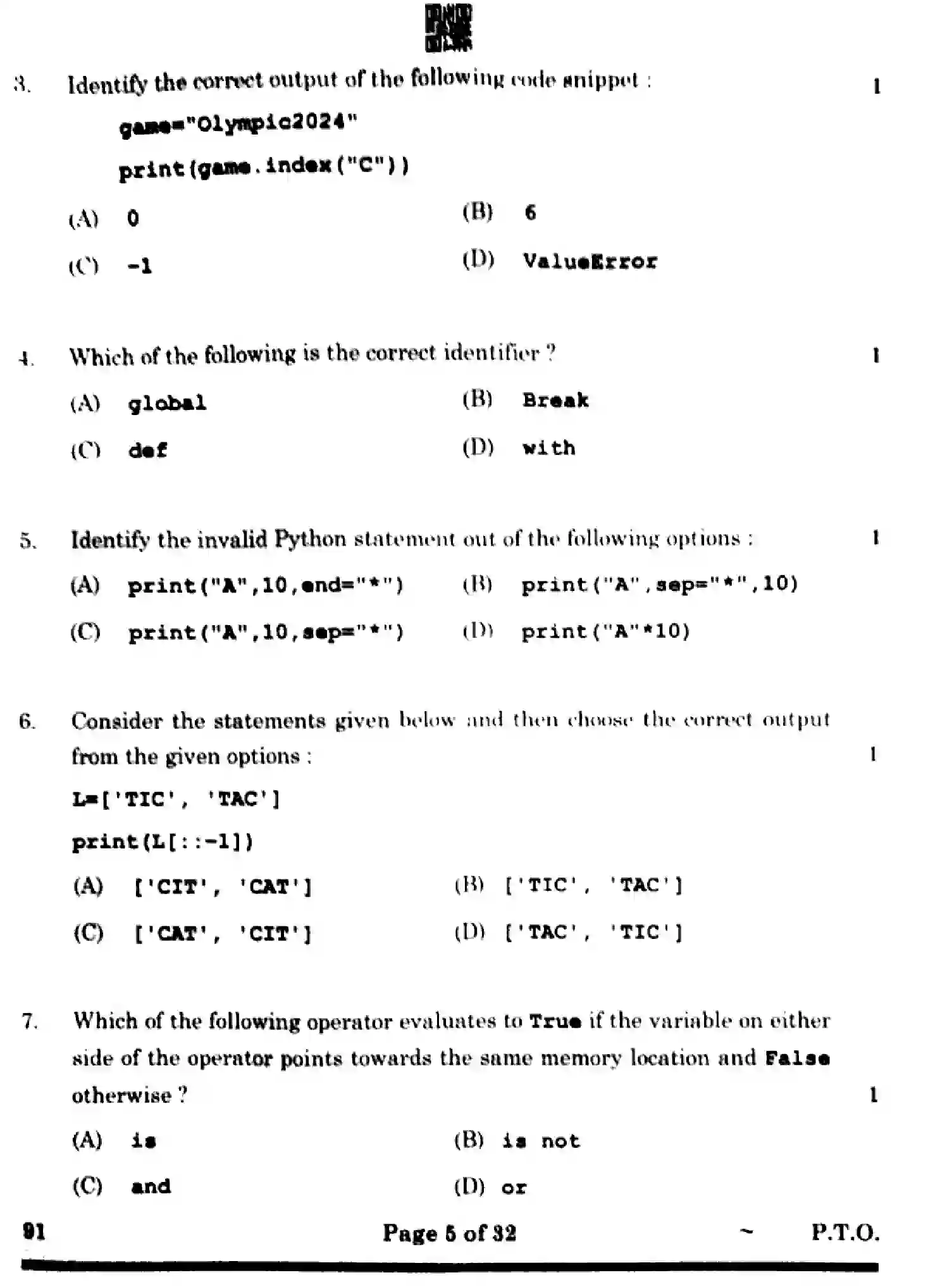 CBSE-Class-12-Previous-Year-Question-Papers-COMPUTER-SCIENCE-4YWZX-SET-4-Page-5 Image
