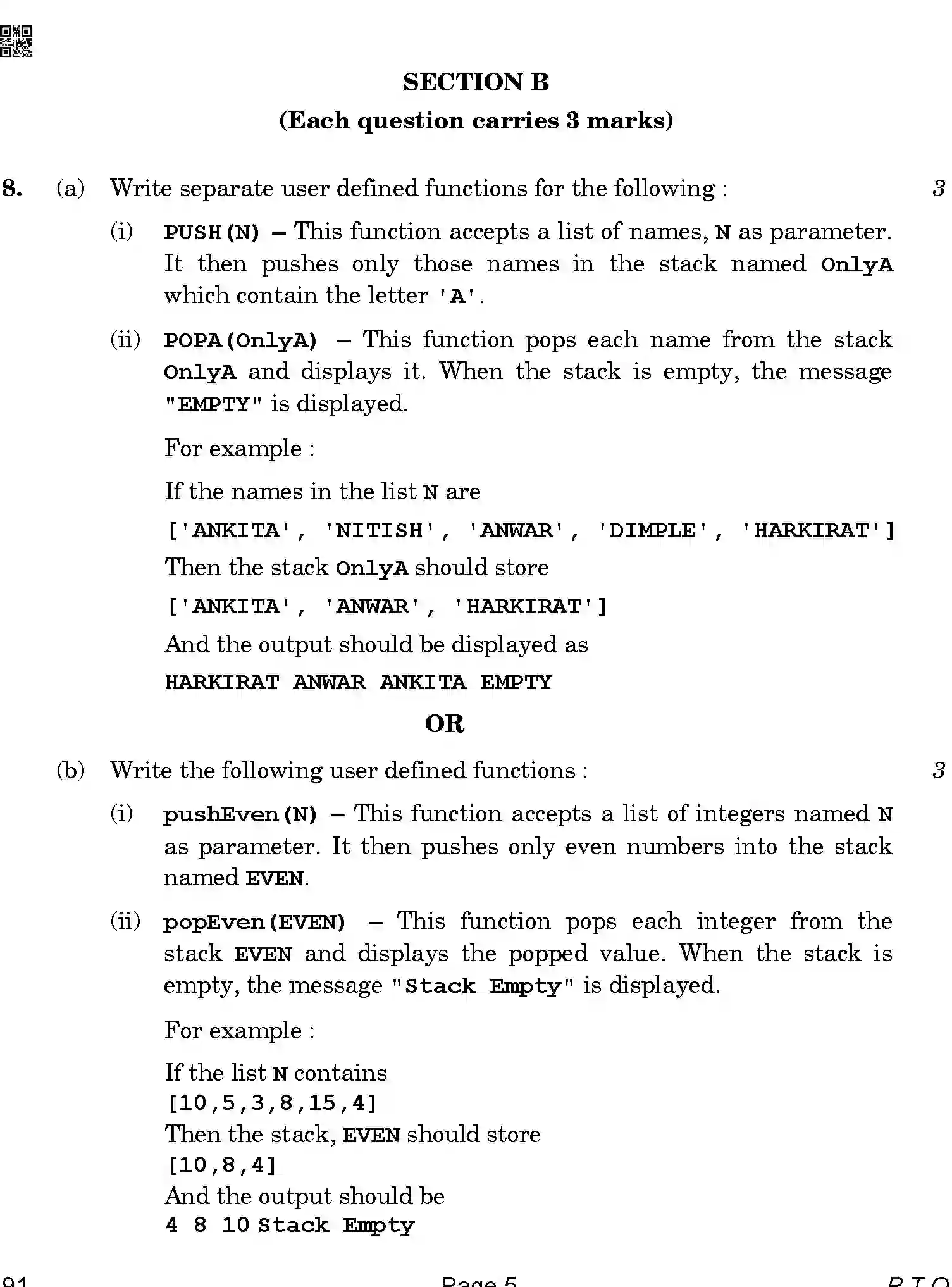 CBSE-Class-12-Previous-Year-Question-Papers-COMPUTER-SCIENCE-BAB-C-SET-4-COMP-Page-5 Image