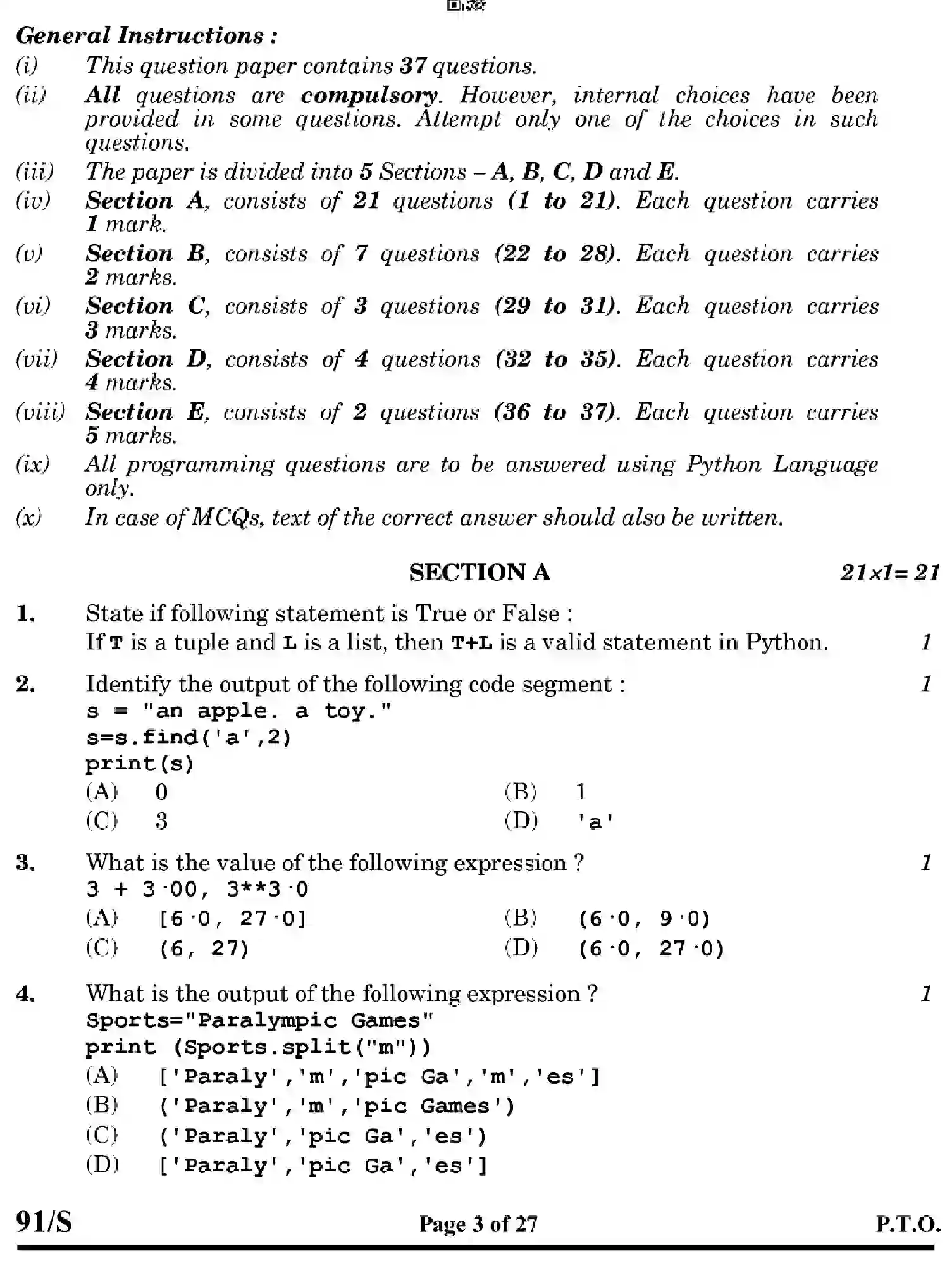 CBSE-Class-12-Previous-Year-Question-Papers-COMPUTER-SCIENCE-WXYZ-S-SET-4-Page-3 Image