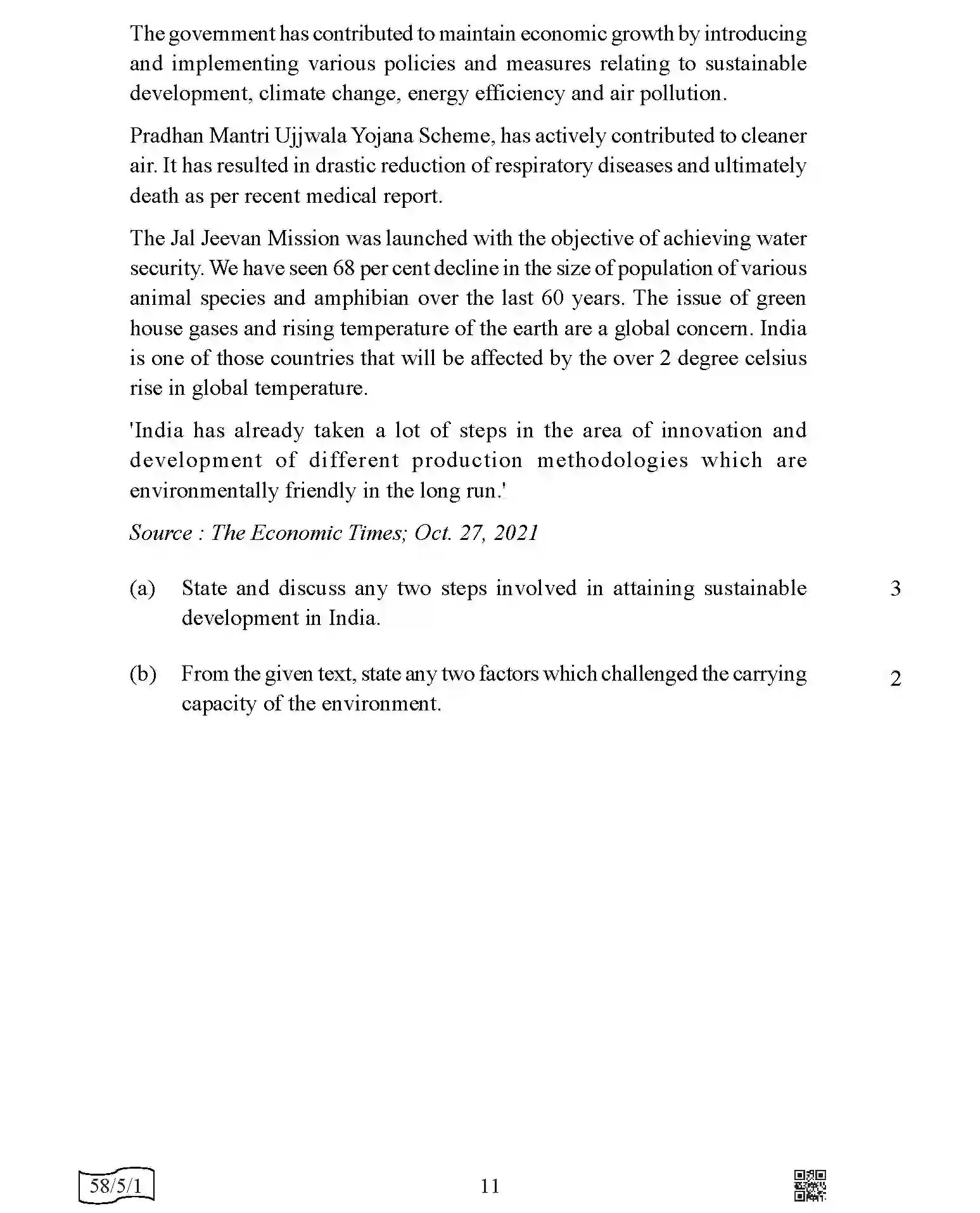 CBSE-Class-12-Previous-Year-Question-Papers-ECONOMICS-AABB5-5-SET-1-Page-11 Image