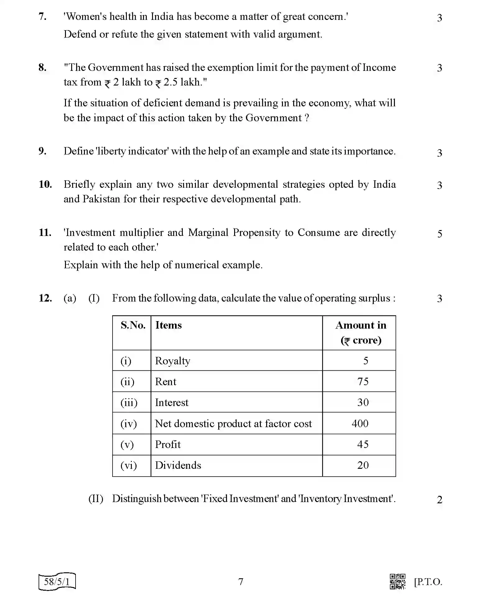 CBSE-Class-12-Previous-Year-Question-Papers-ECONOMICS-AABB5-5-SET-1-Page-7 Image