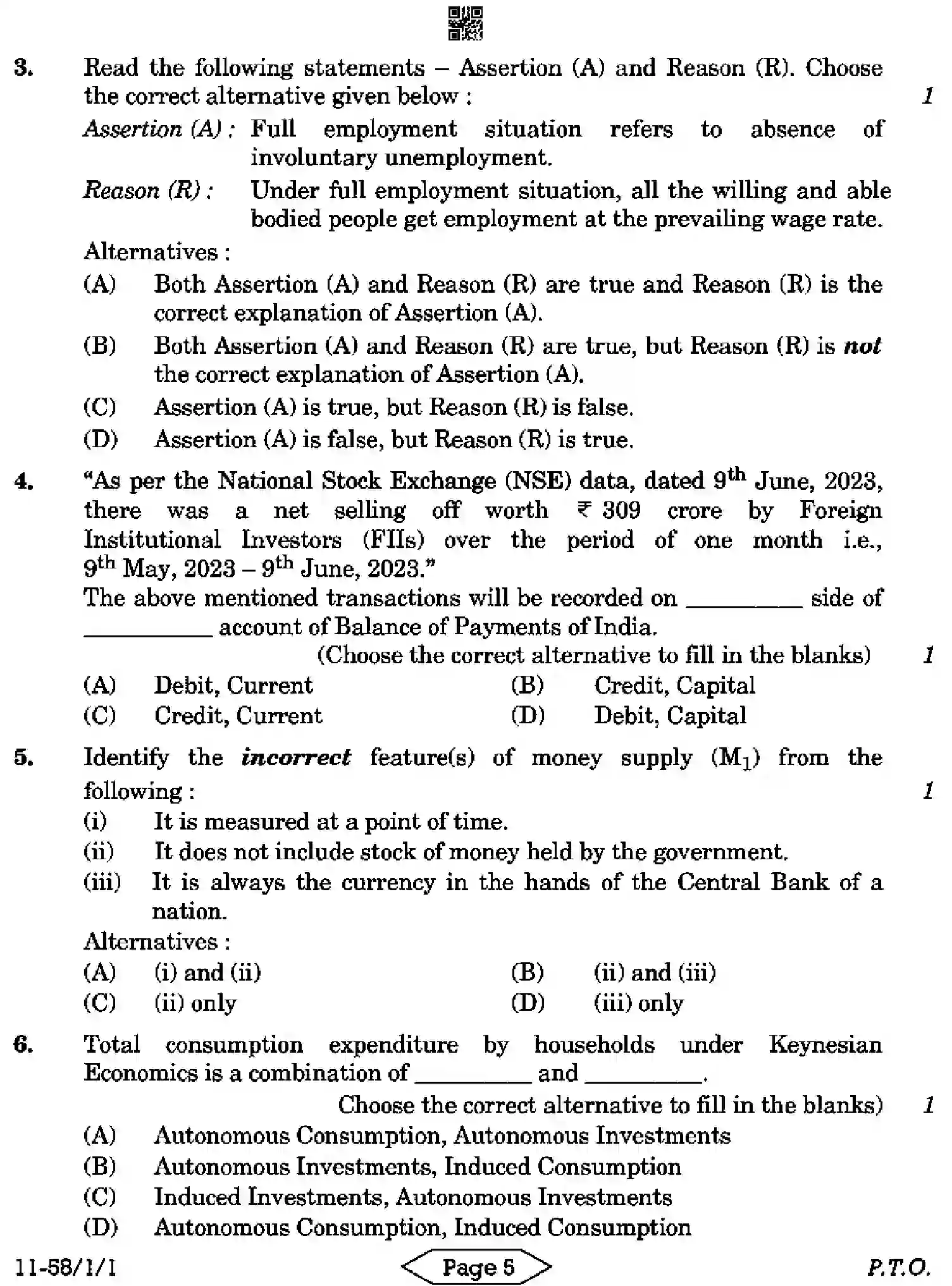 CBSE-Class-12-Previous-Year-Question-Papers-ECONOMICS-R1PQS-1-SET-1-Page-5 Image