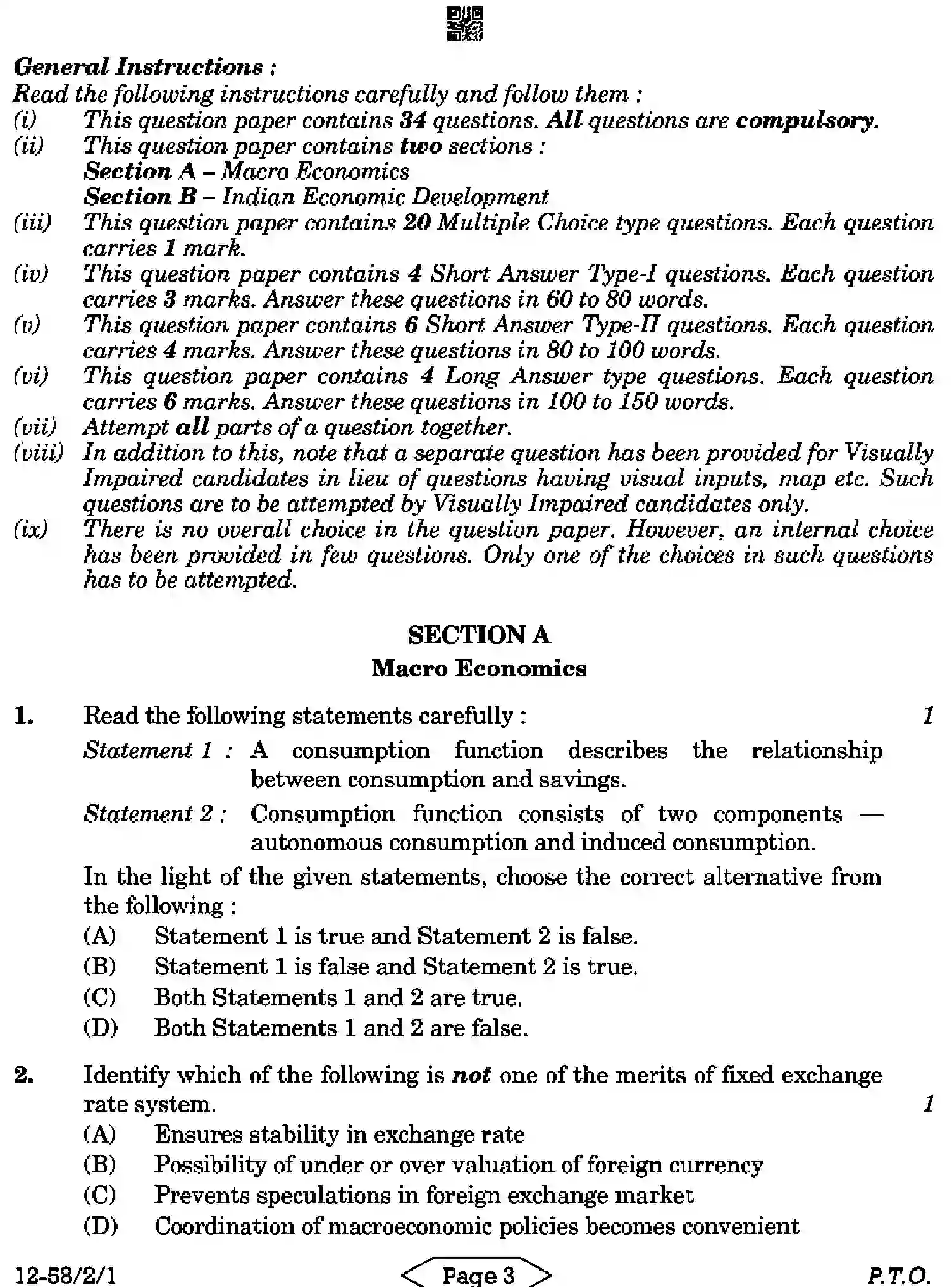 CBSE-Class-12-Previous-Year-Question-Papers-ECONOMICS-R2PQS-2-SET-1-Page-3 Image