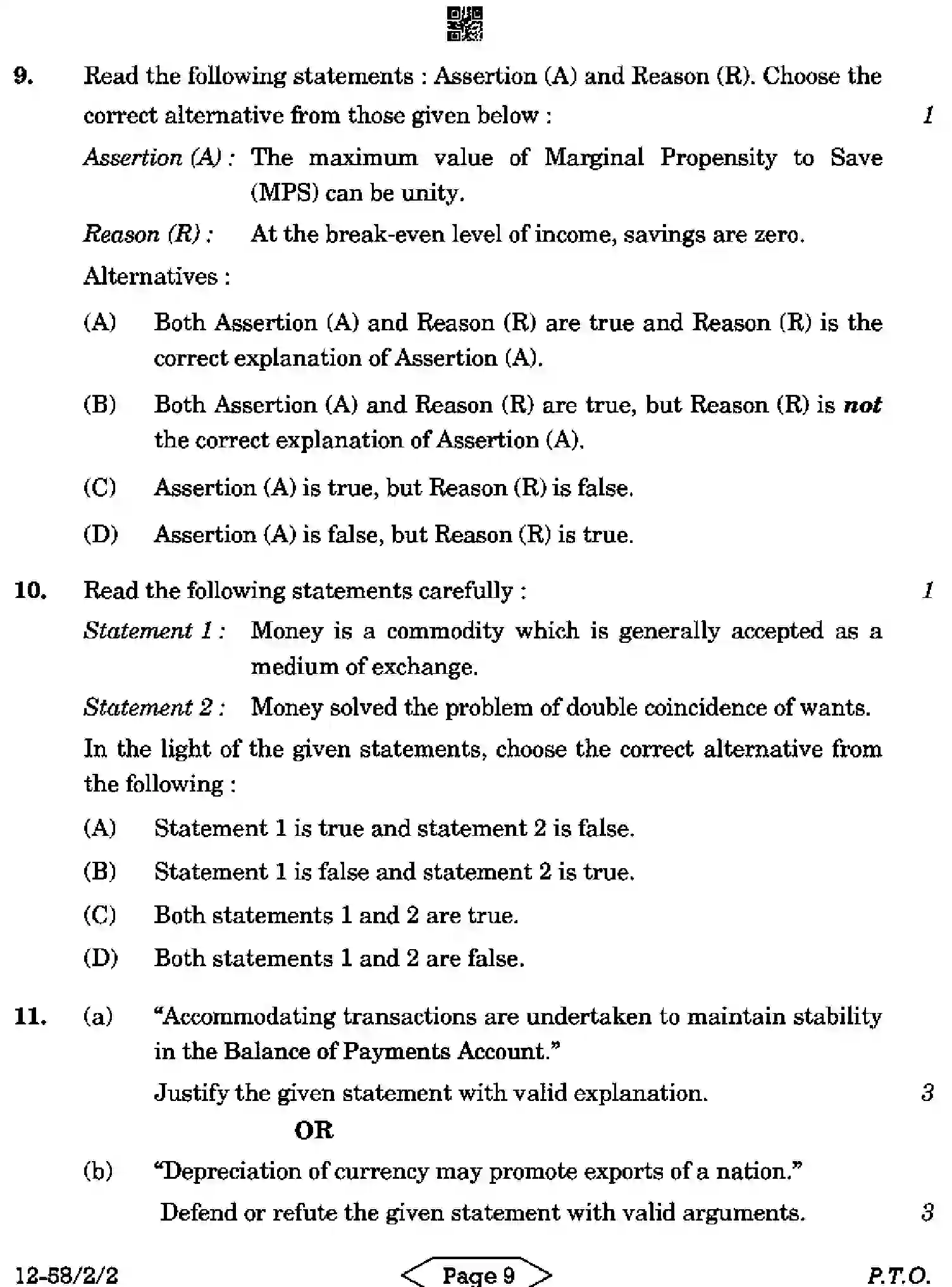 CBSE-Class-12-Previous-Year-Question-Papers-ECONOMICS-R2PQS-2-SET-2-Page-9 Image
