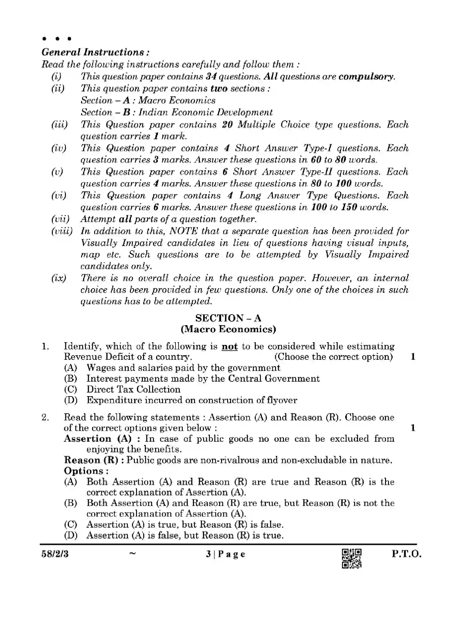 CBSE-Class-12-Previous-Year-Question-Papers-ECONOMICS-Z2YWX-SET-3-Page-3 Image