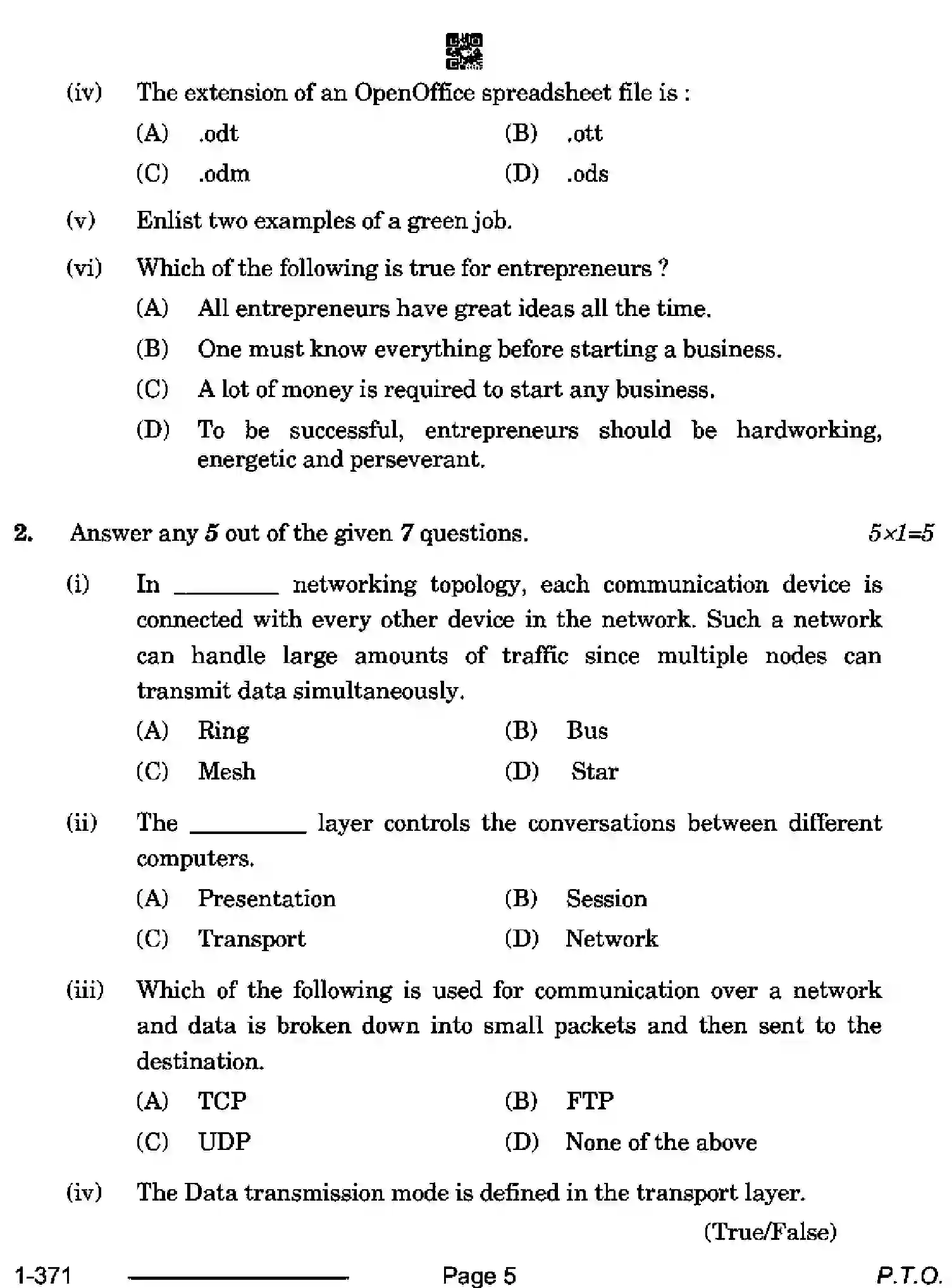 CBSE-Class-12-Previous-Year-Question-Papers-ELECTRONICS-AND-HARDWARE-RQPS-SET-4-Page-5 Image