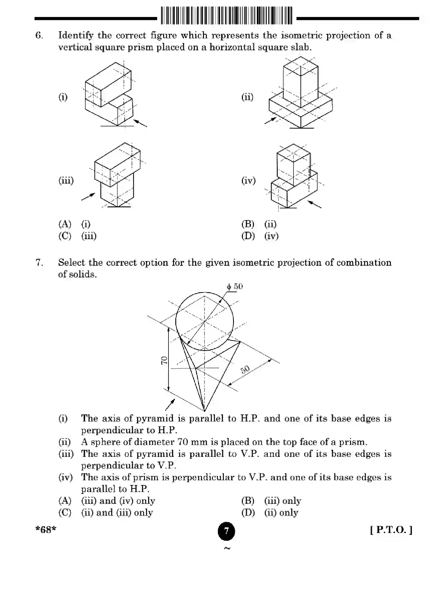CBSE-Class-12-Previous-Year-Question-Papers-ENGINEERING-GRAPHICS-YWXZ4-SET-4-Page-7 Image