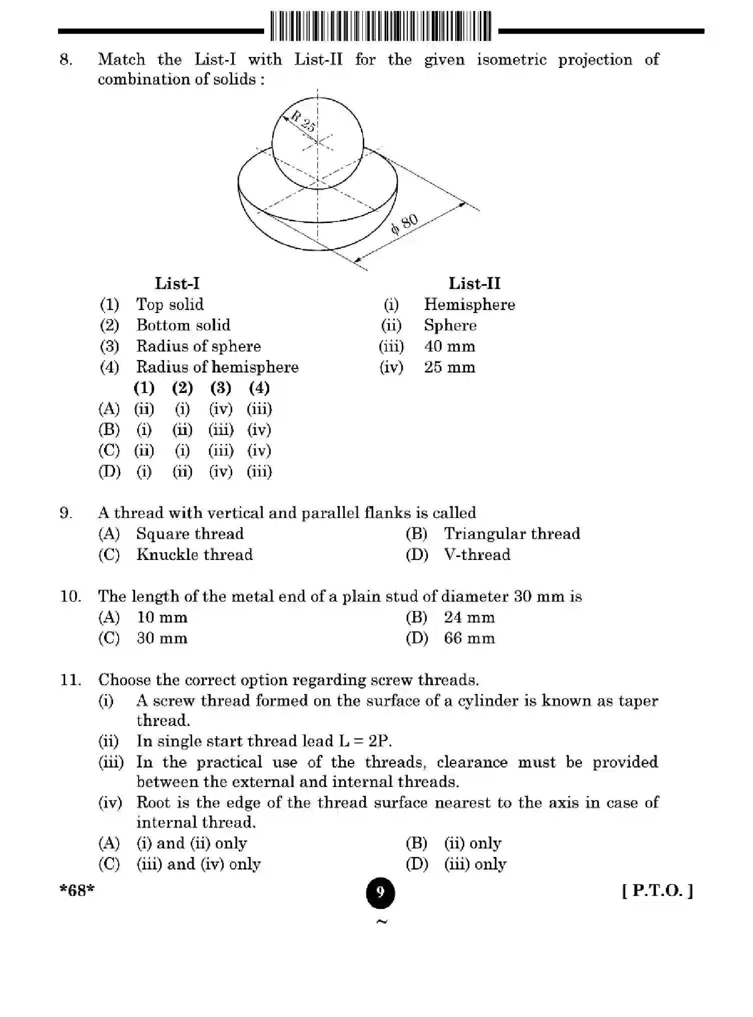 CBSE-Class-12-Previous-Year-Question-Papers-ENGINEERING-GRAPHICS-YWXZ4-SET-4-Page-9 Image