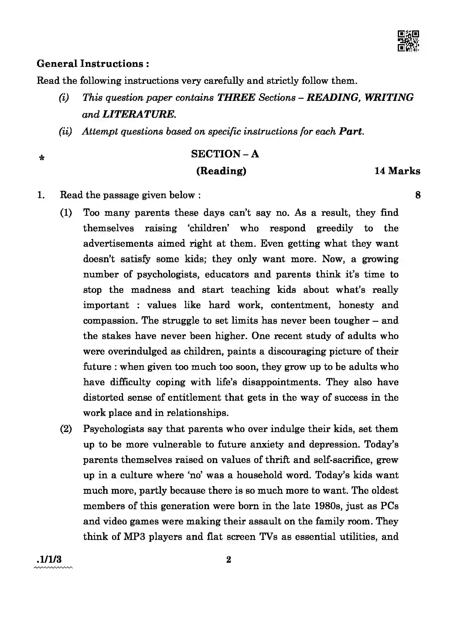 CBSE-Class-12-Previous-Year-Question-Papers-ENGLISH-CORE-A3BAB-1-SET-3-Page-2 Image