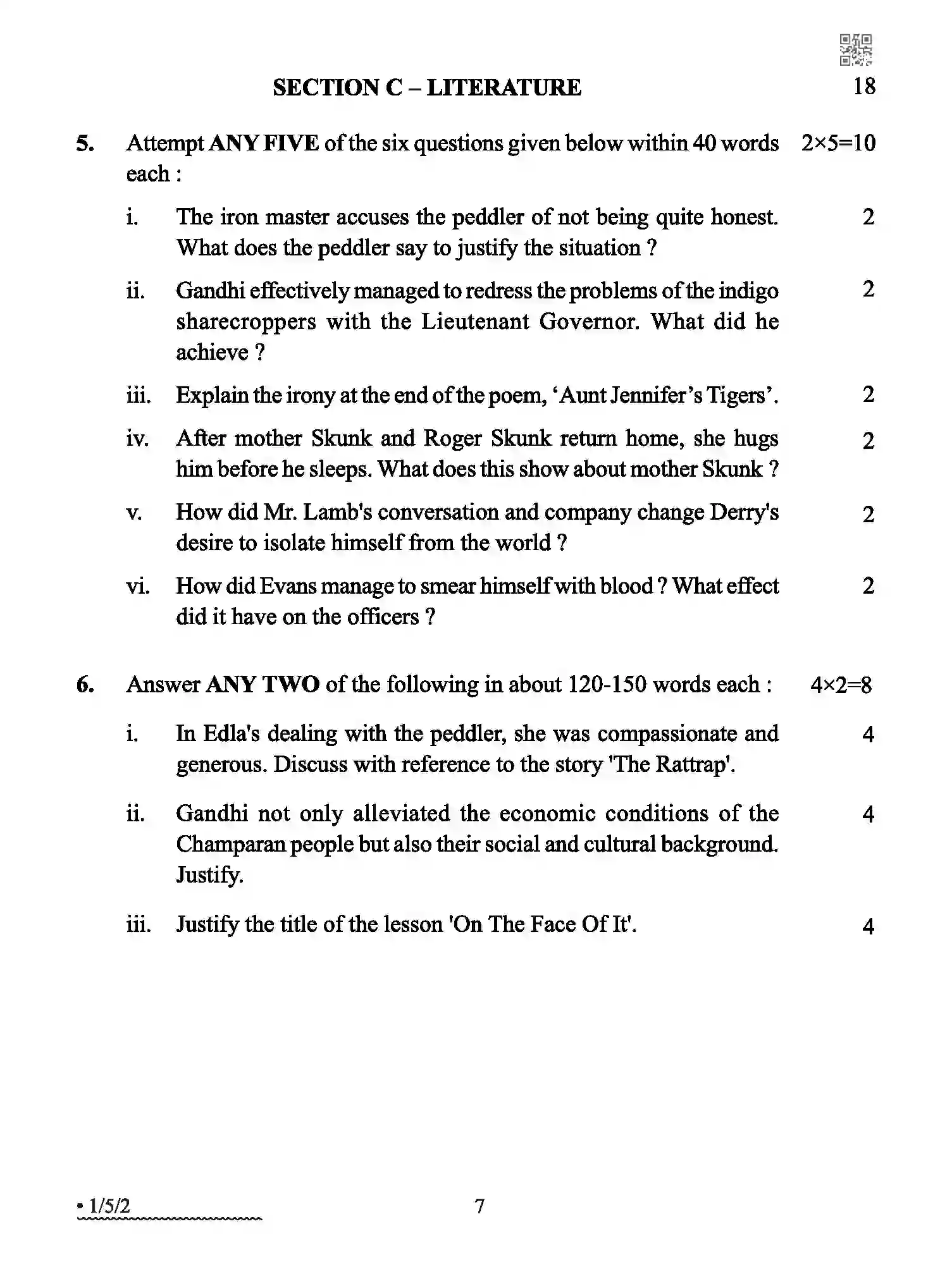 CBSE-Class-12-Previous-Year-Question-Papers-ENGLISH-CORE-A5BAB-5-SET-2-Page-7 Image