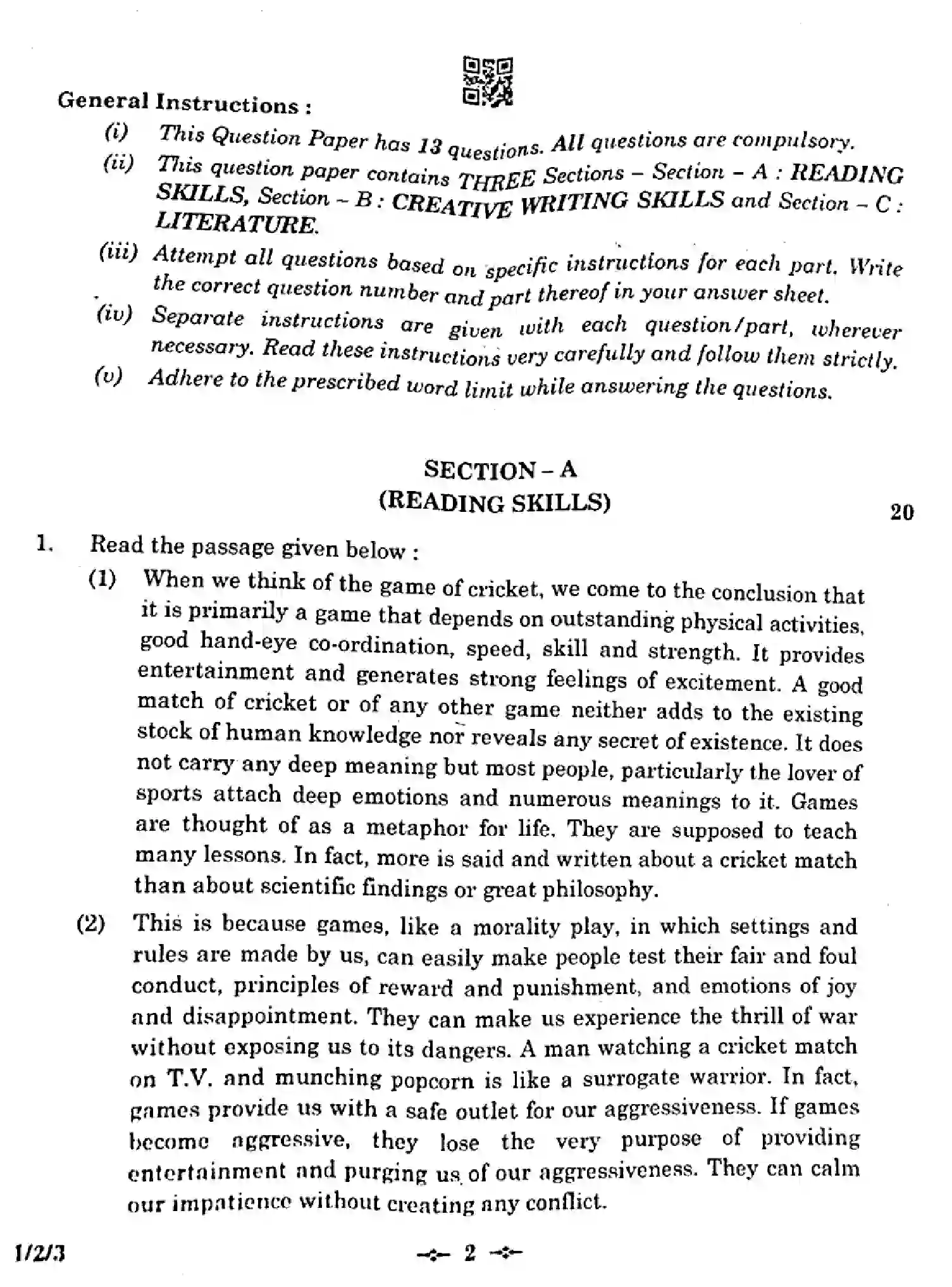 CBSE-Class-12-Previous-Year-Question-Papers-ENGLISH-CORE-FH1EG-2-SET-3-Page-2 Image