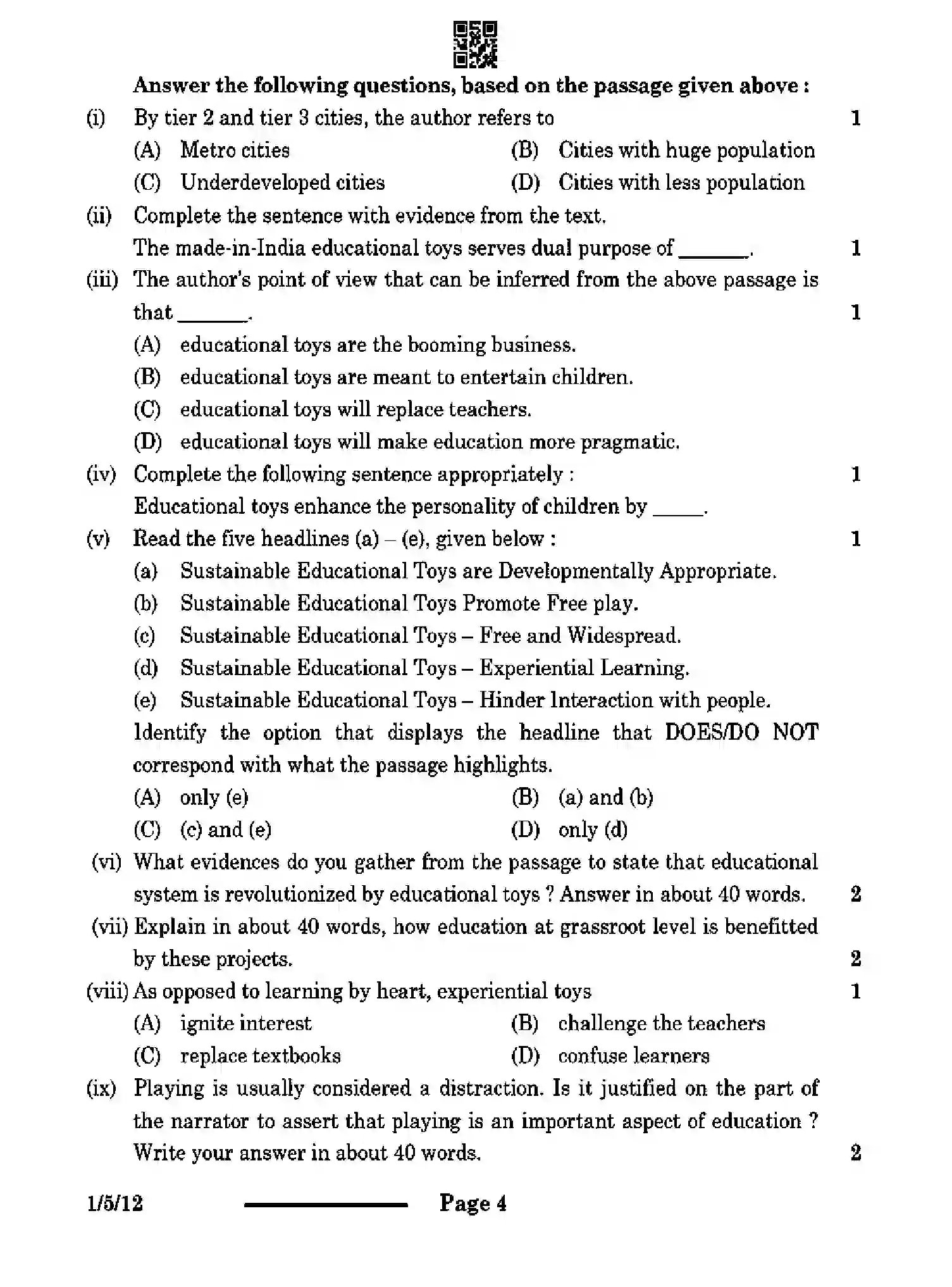 CBSE-Class-12-Previous-Year-Question-Papers-ENGLISH-CORE-QP5RS-5-SET-1-Page-4 Image